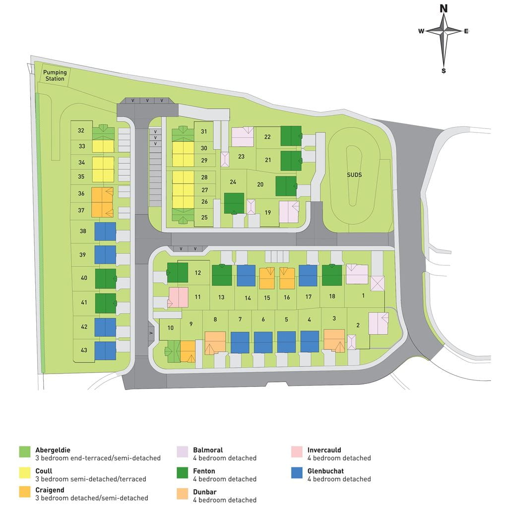 "Dunbar" at Charolais Lane, Huntingtower, Perth PH1, 4 bedroom detached