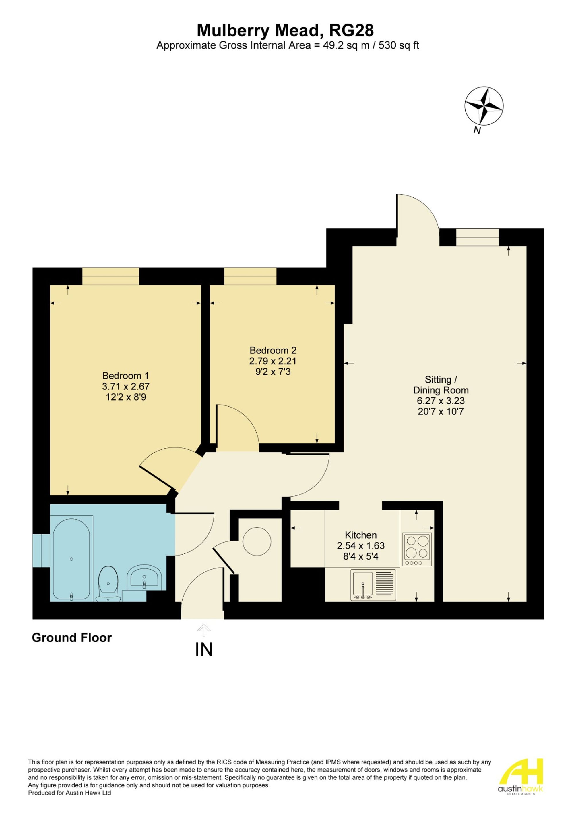 6 Mulberry Mead, Whitchurch floorplan