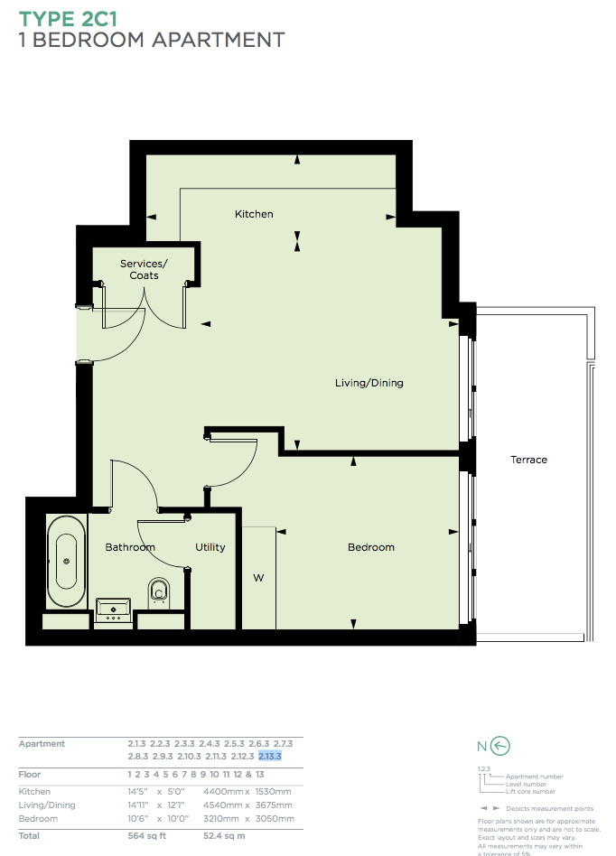 1 Bedrooms Flat for sale in Vista, Cascades, Chelsea Bridge, London SW11