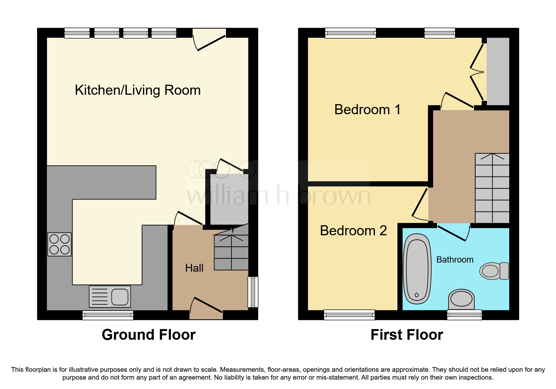Fisher Green, Honley, Holmfirth HD9, 2 bedroom terraced house for sale