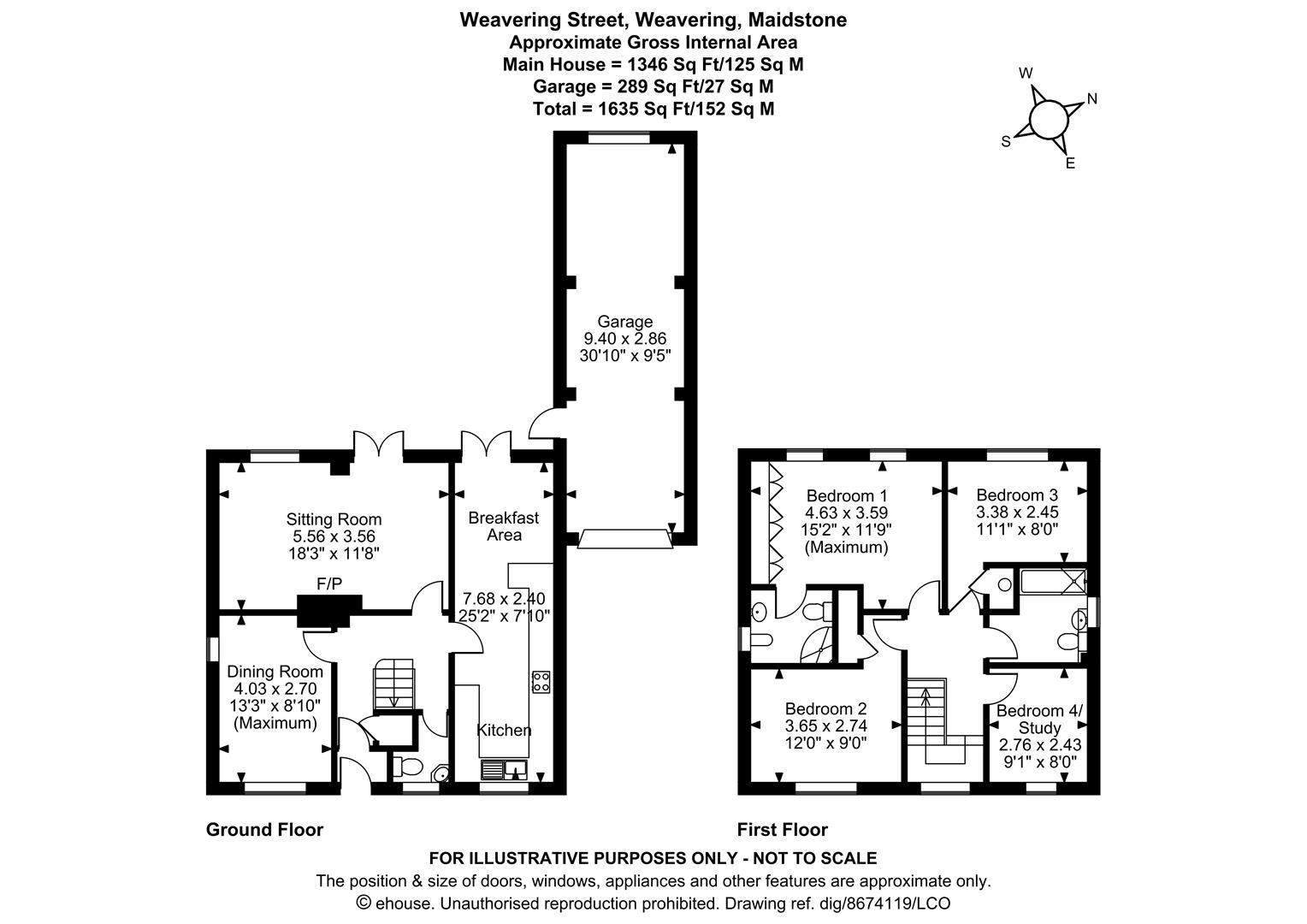 Delamere House, Weavering Street, Maidstone floorplan