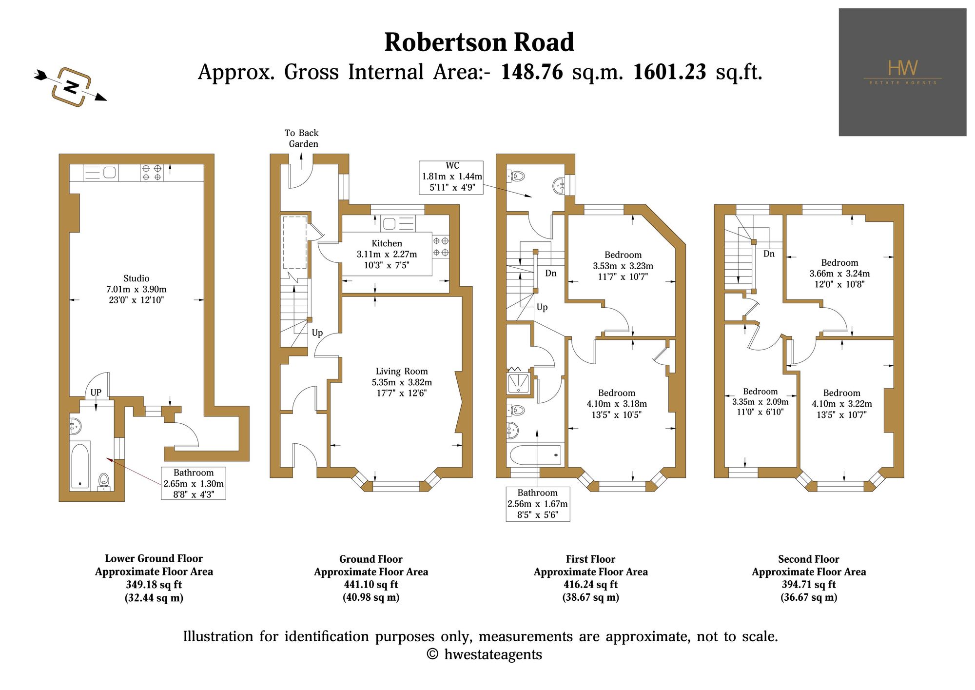 31 Robertson Road, Brighton floorplan