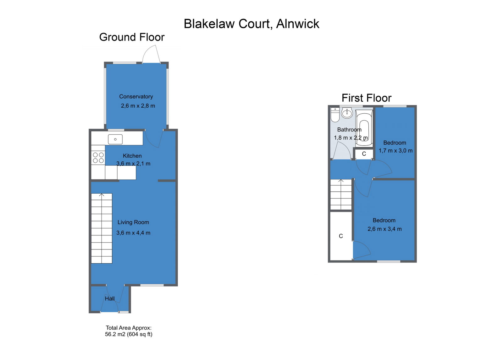 Blakelaw Court, Alnwick floorplan