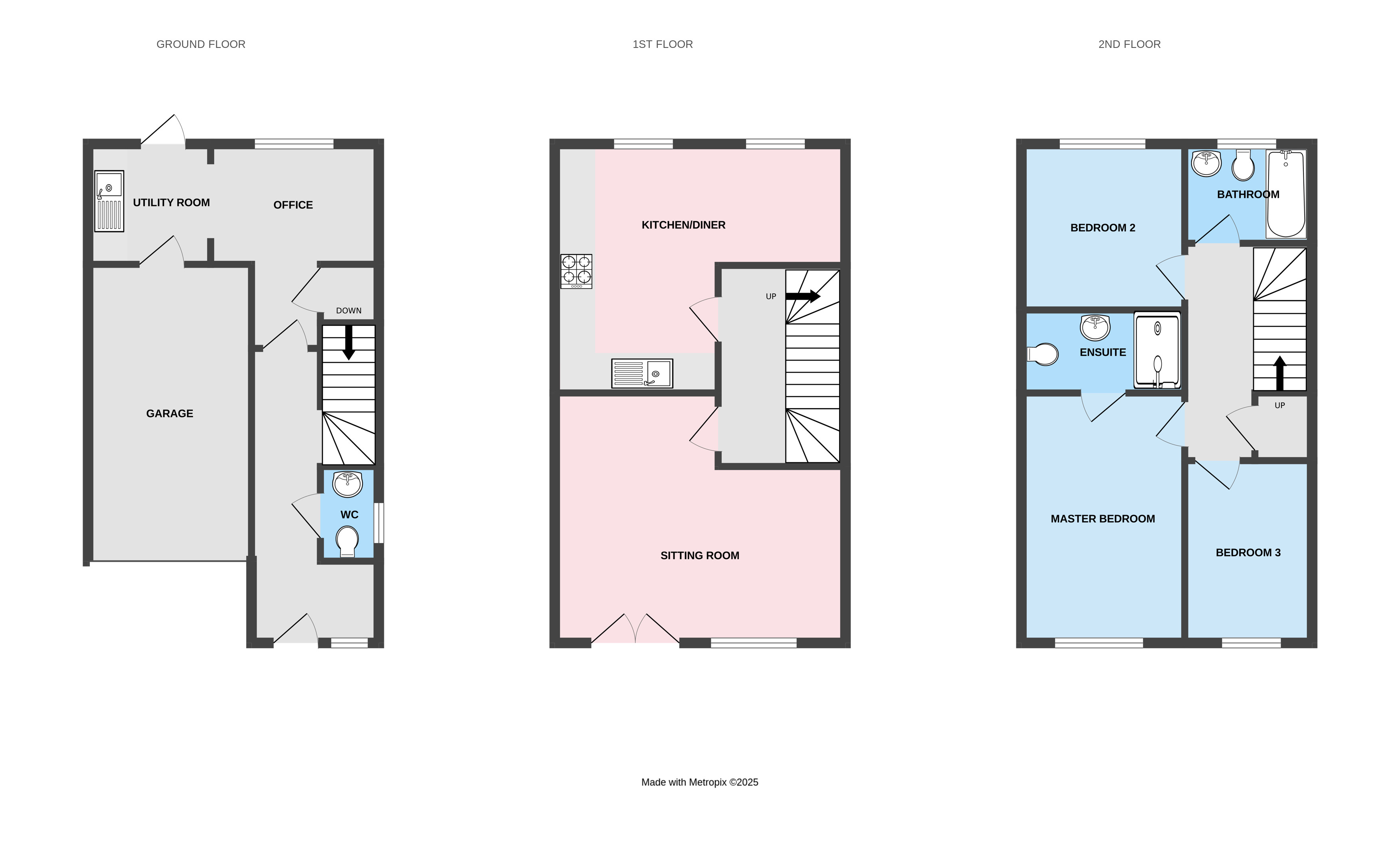 Waugh Drive, Wellington, Telford, Shropshire, TF1 floorplan