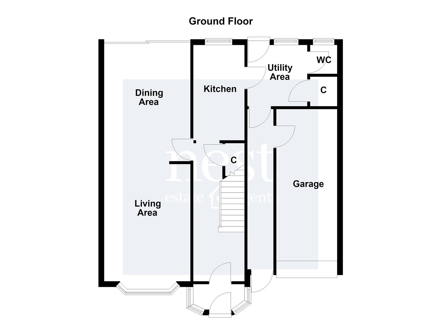 33, Trinity Road, Leicester floorplan