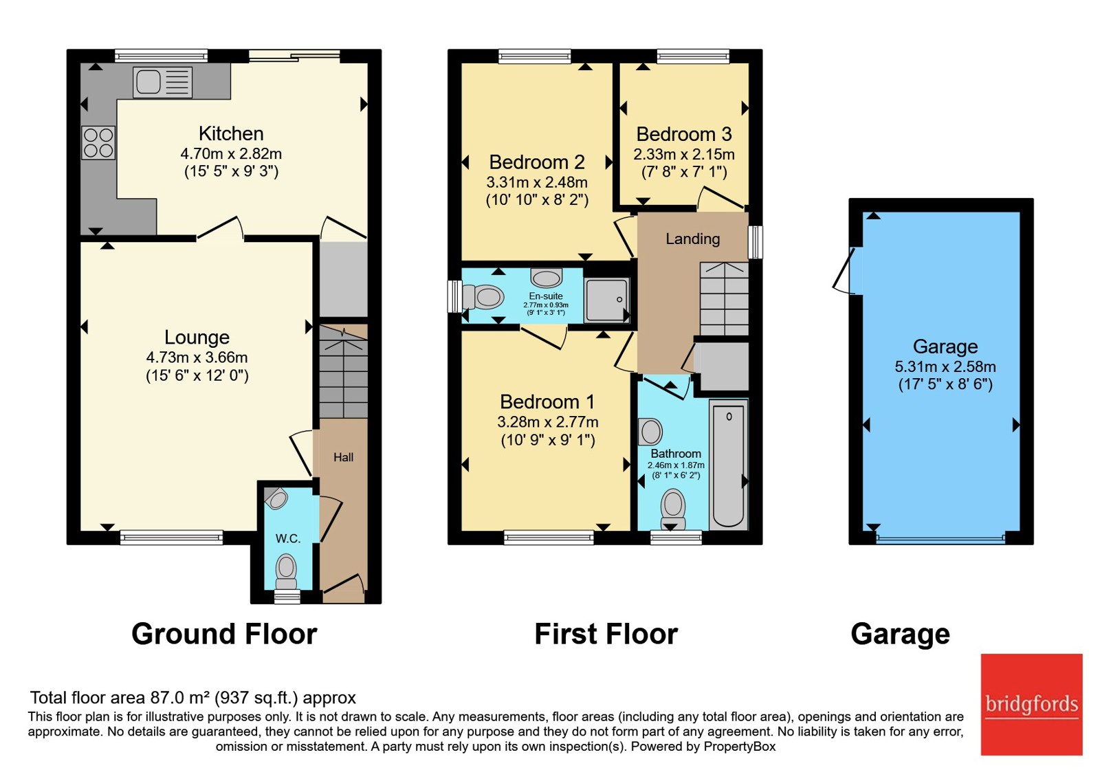 10, Bullrushes Close, Staffordshire floorplan