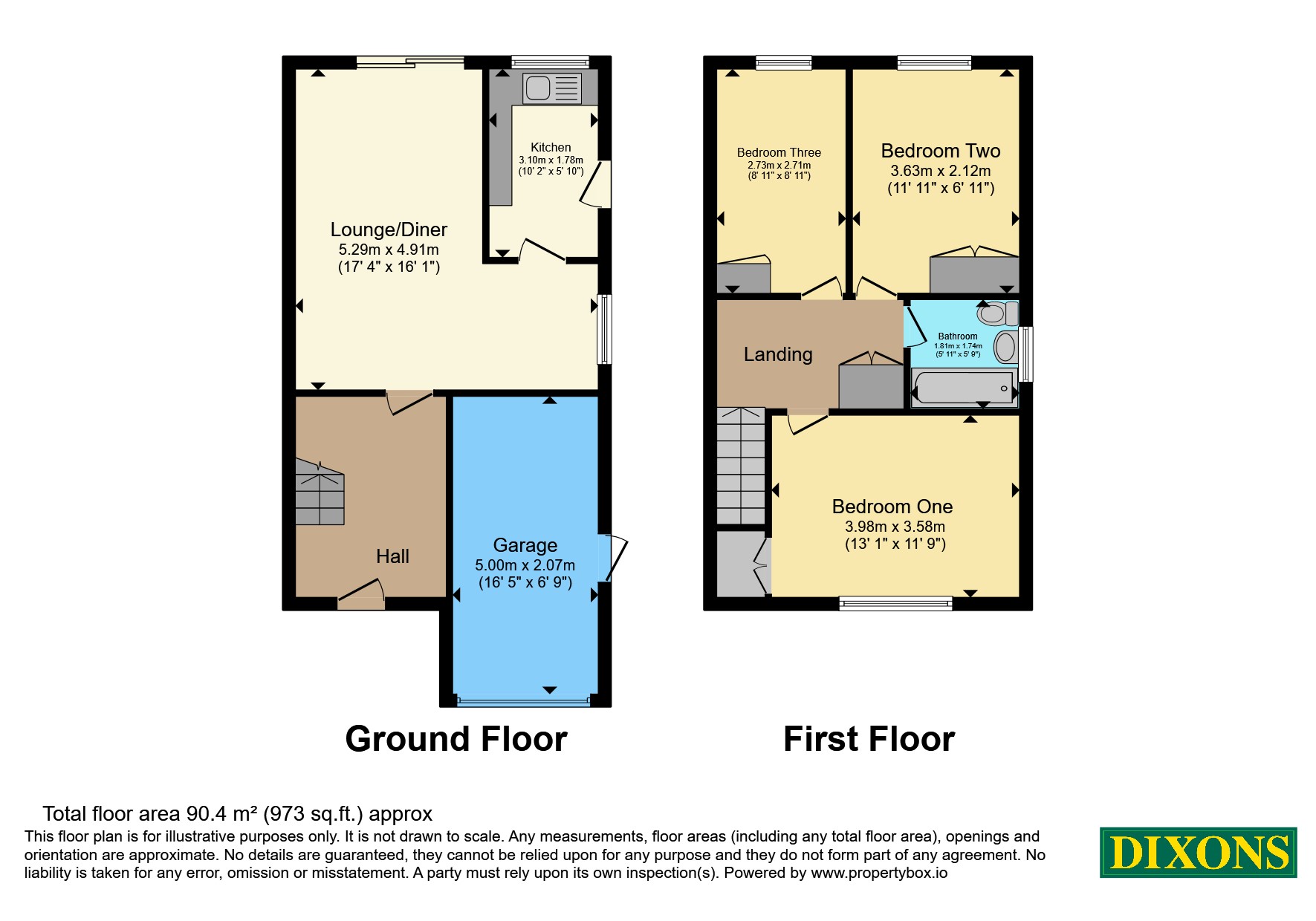3, Stourmore Close, West Midlands floorplan
