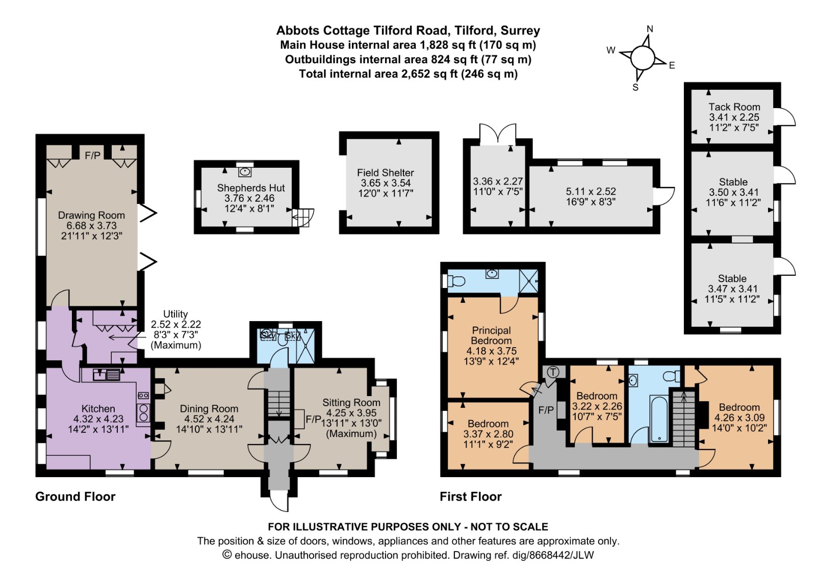 Tilford Road, Tilford, Farnham, Surrey floorplan