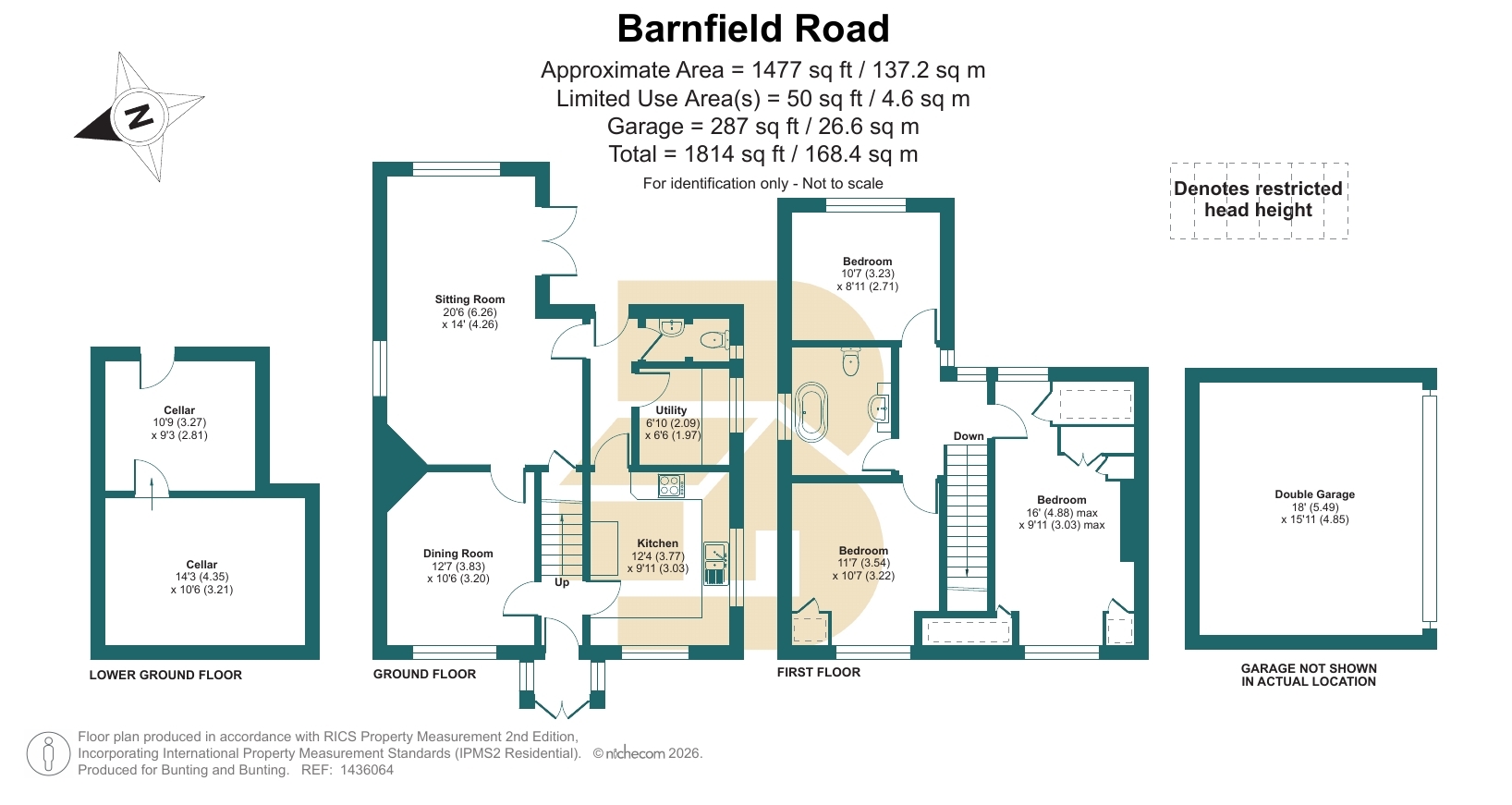 Craigston,, Barnfield Road, Surrey floorplan
