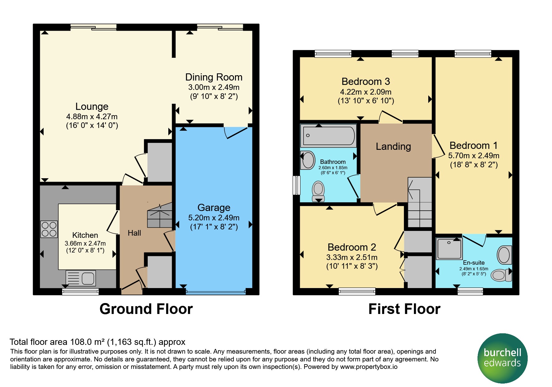 20, Sycamore Close, Mansfield floorplan