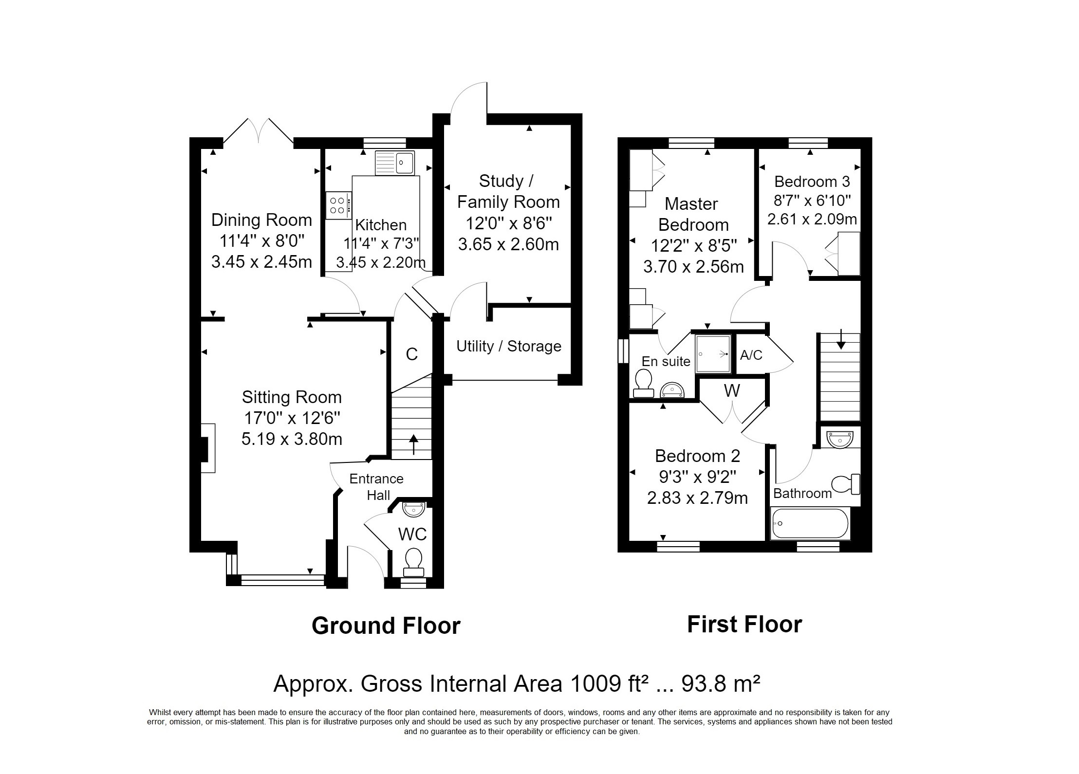 1, Blackmead, Sevenoaks floorplan