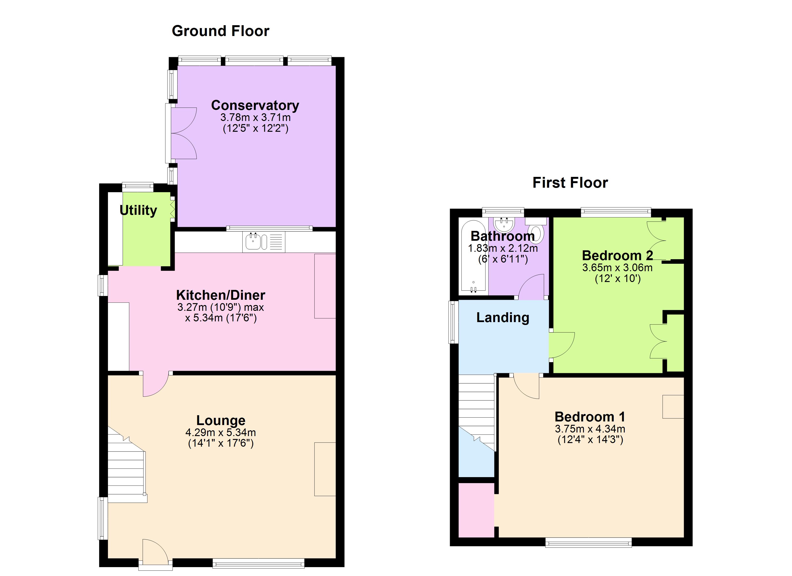 2 Bedrooms Semi-detached house for sale in Andrew Crescent, Outwood, Wakefield WF1