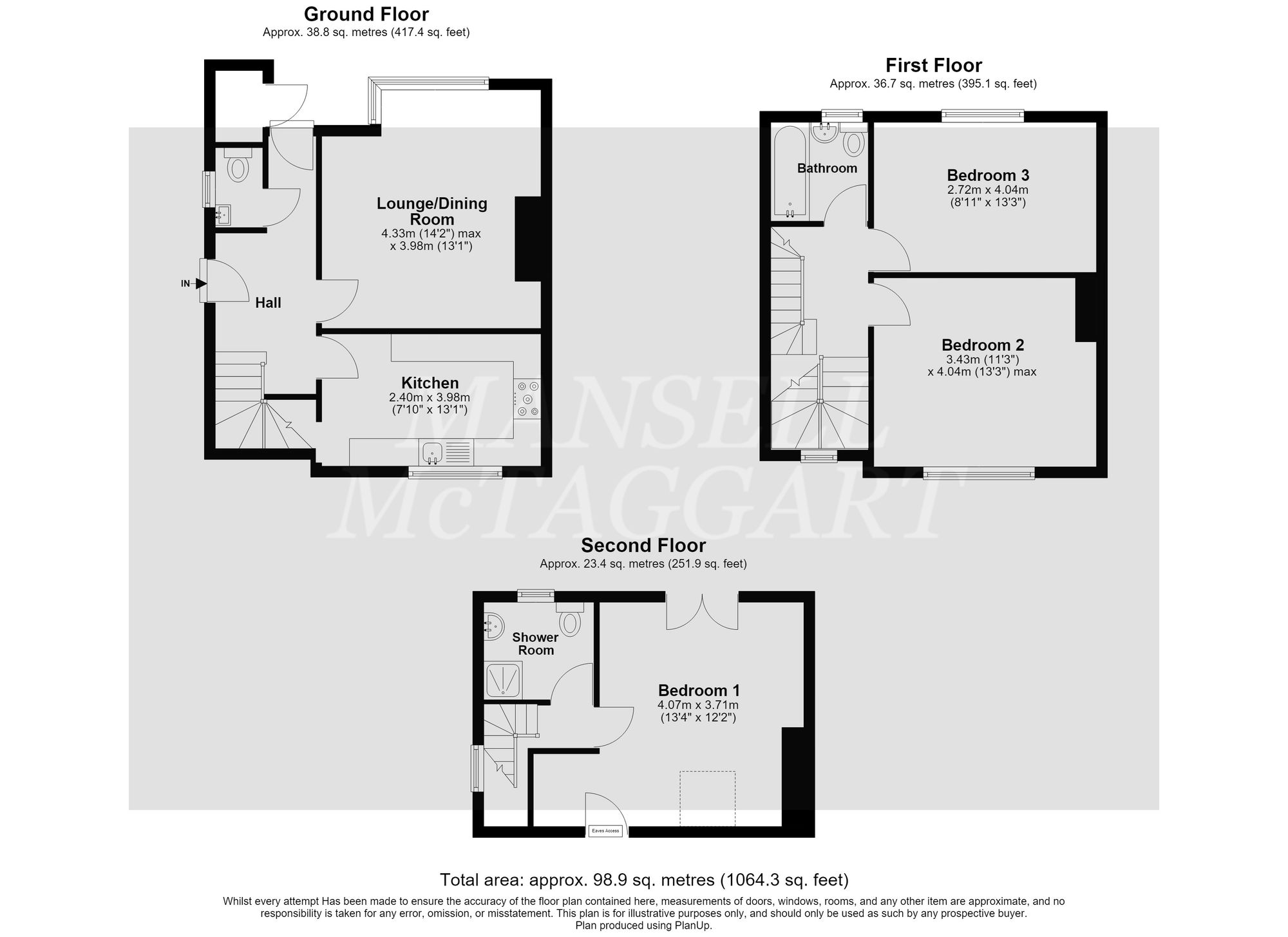 42, Careys Wood, Horley floorplan