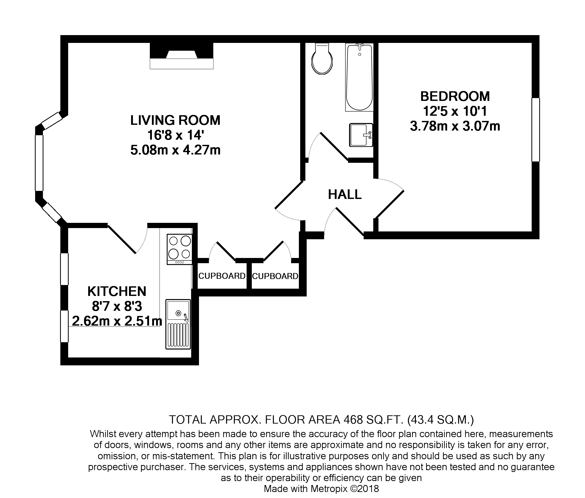1 Bedrooms Flat to rent in Pandora Road, West Hampstead NW6