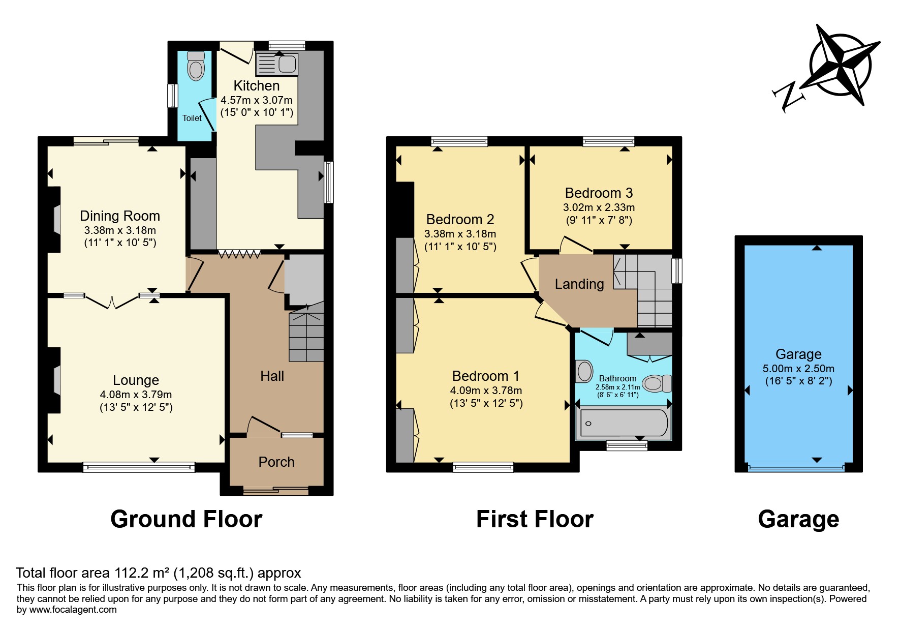 10, Richmond Grove, May Bank, Newcastle floorplan