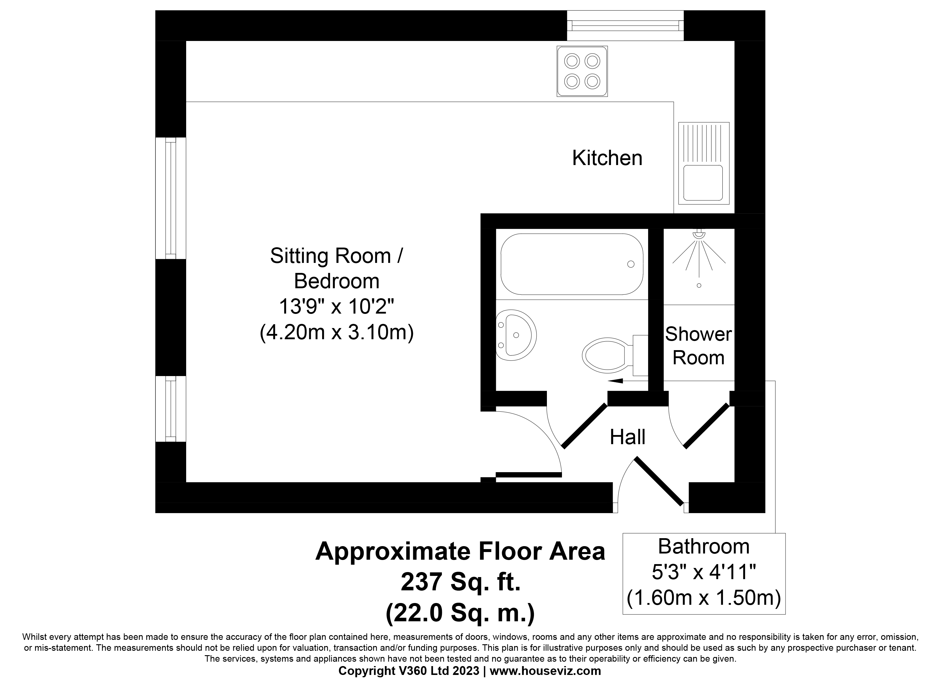 9, Bradfield Close, Guildford floorplan