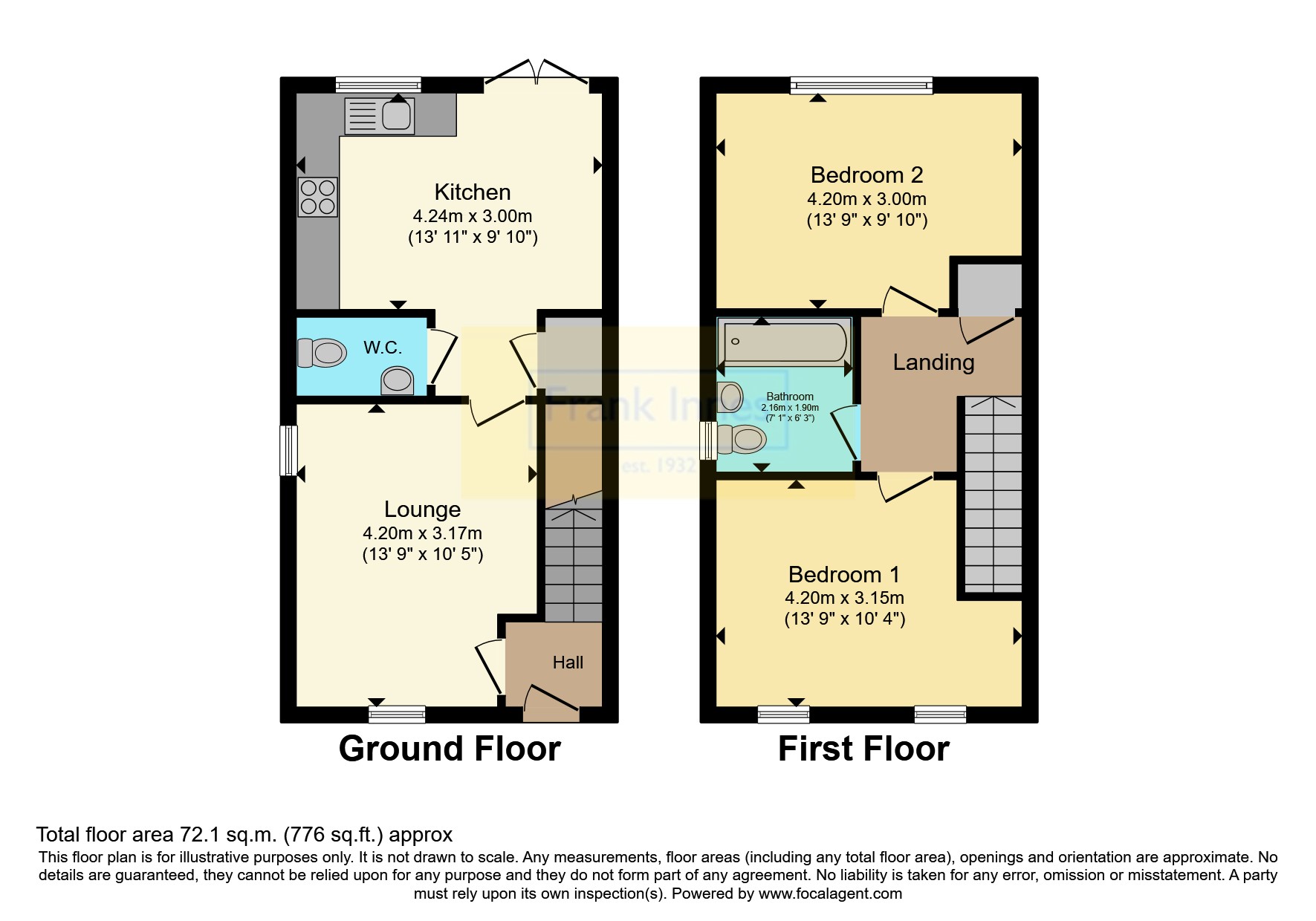 17, Perkins Close, Leicestershire floorplan