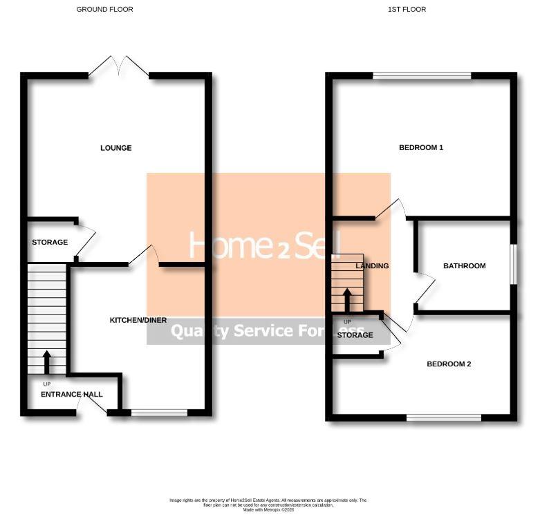 14, Hilltop Lane, Belper floorplan