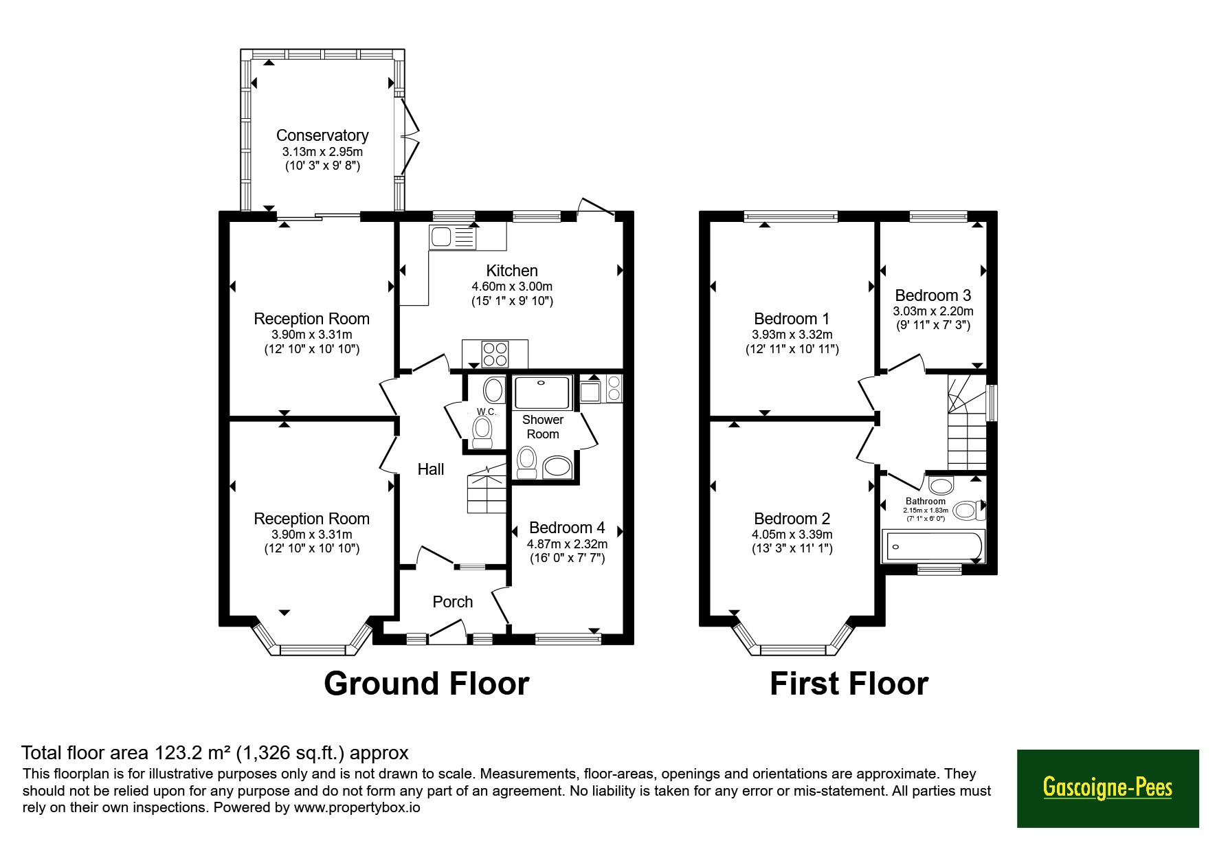 33, Somerset Avenue, Surrey floorplan