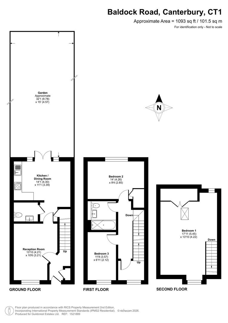 Baldock Road, Canterbury floorplan
