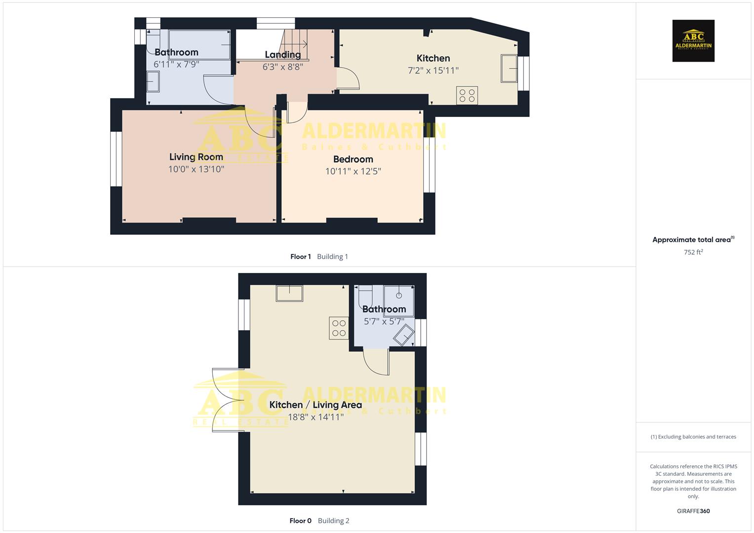 13B, Great North Way, London floorplan