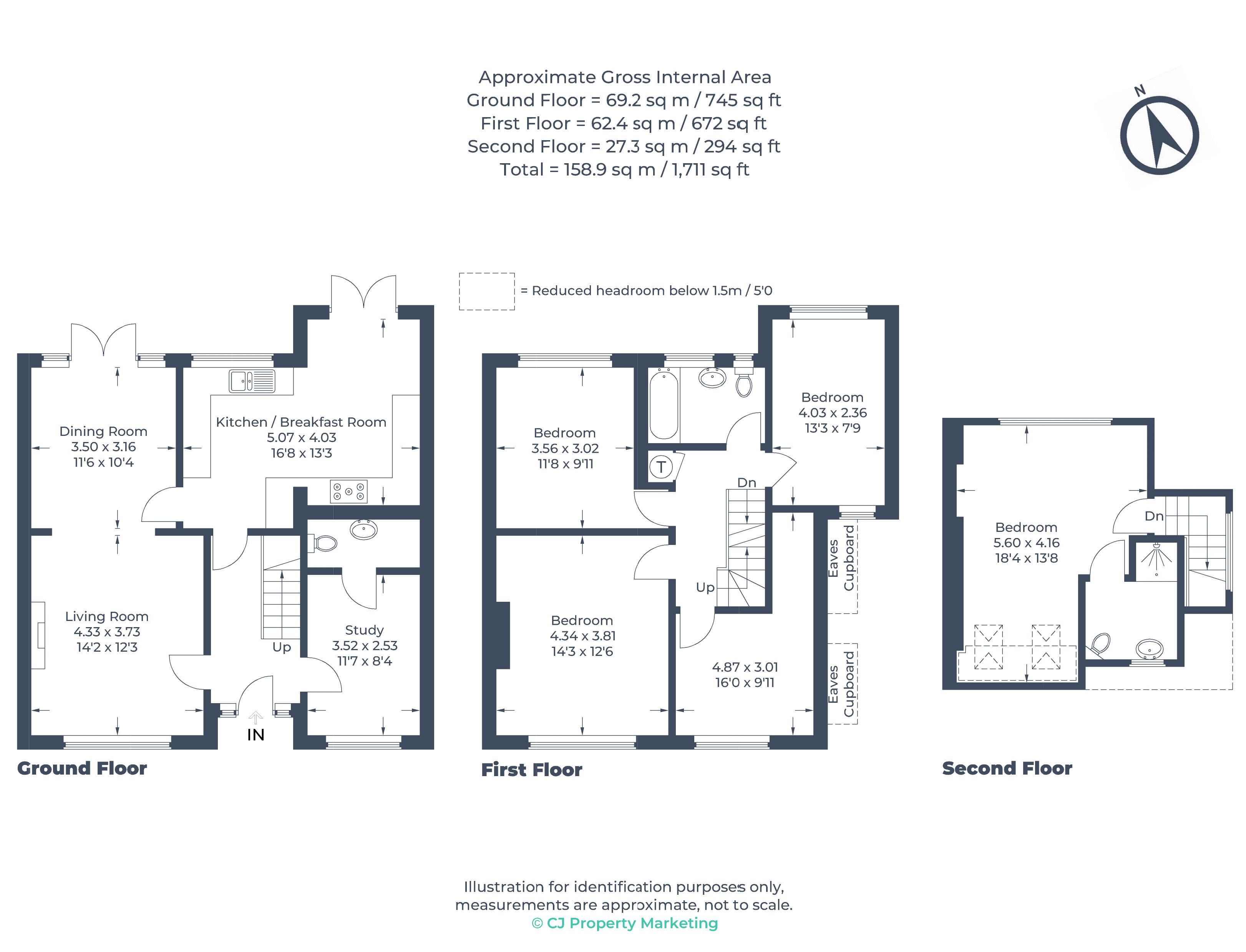 22, Goddington Road, Bourne End floorplan