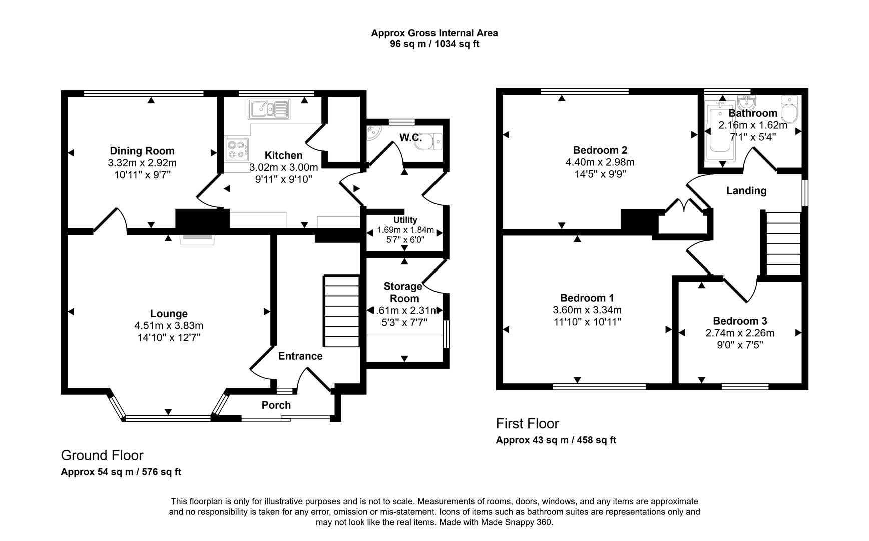 33, Ringwood Avenue, Newport floorplan