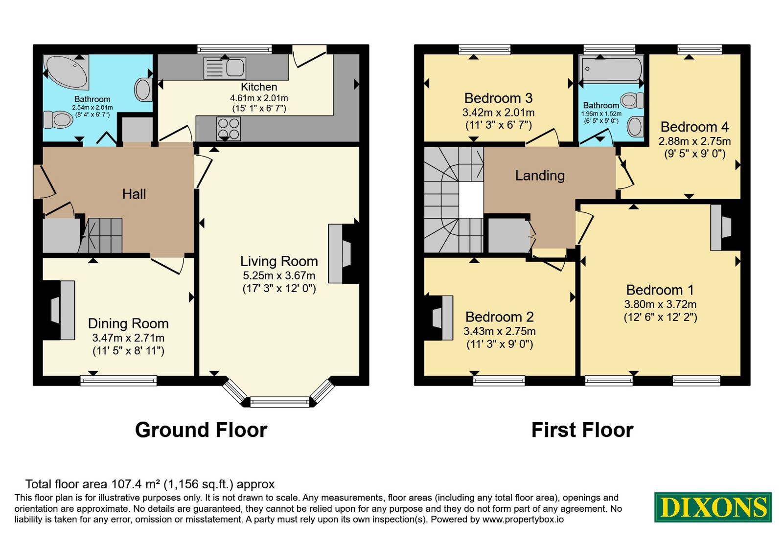 104, Folliott Road, Birmingham floorplan