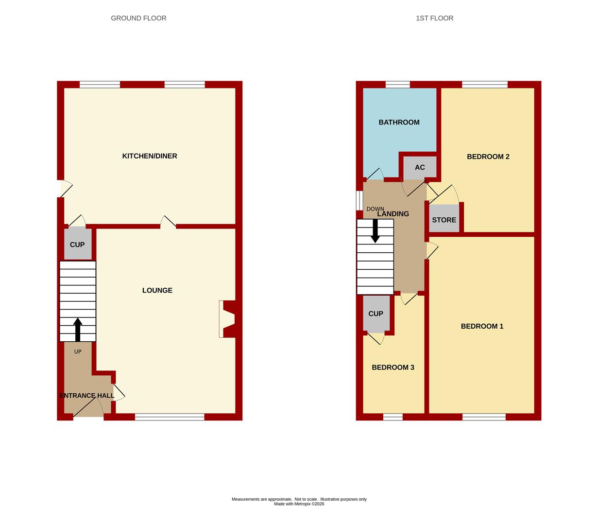 9, The Bramleys, Longhope floorplan