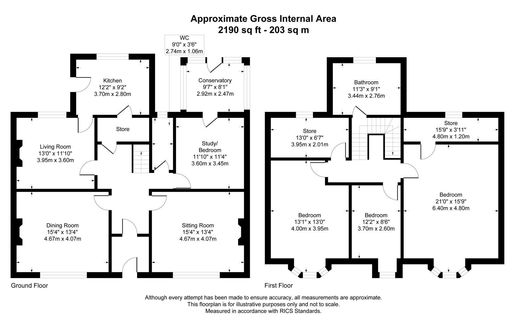 2, Queen Street, Elgin floorplan