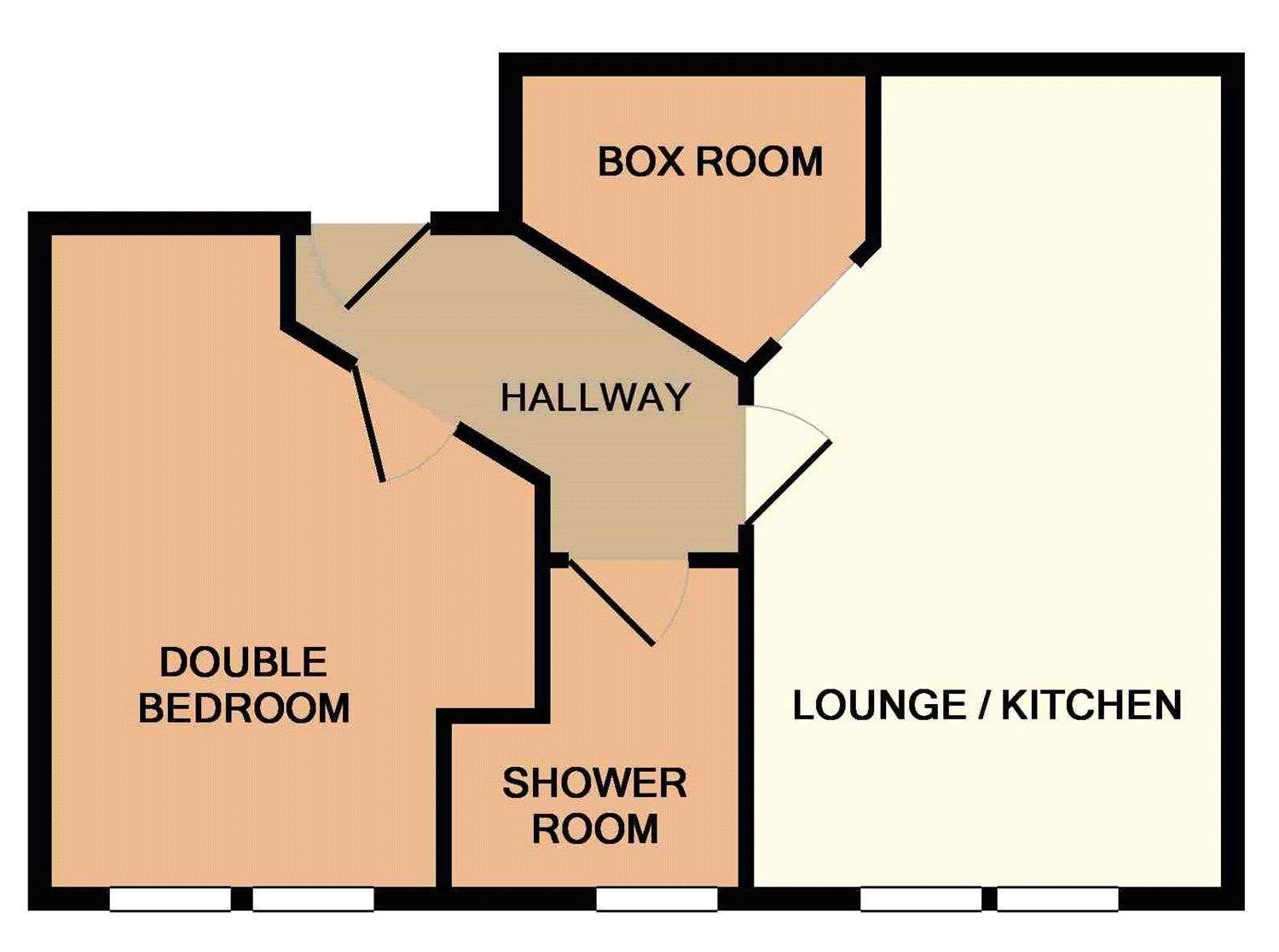 1 Bedrooms Flat for sale in Lauriston Street, Edinburgh EH3