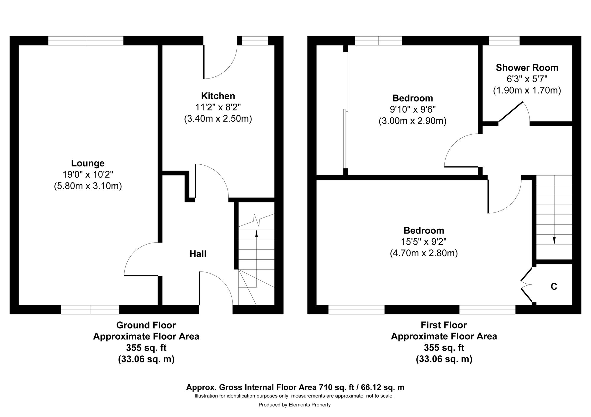 58, Kirkwood Avenue, Redding, FK2 floorplan