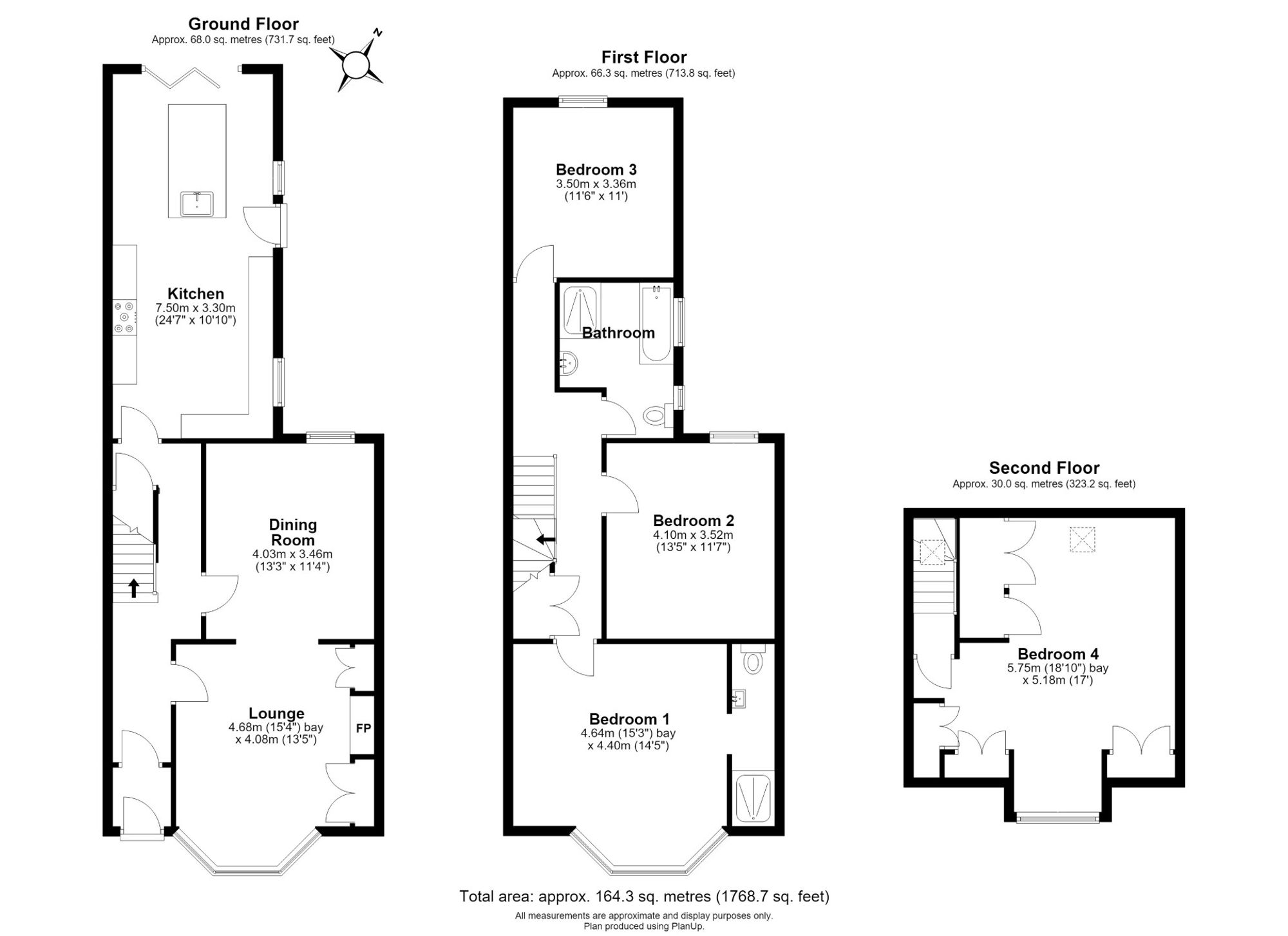 75 Dragon Parade, Harrogate floorplan