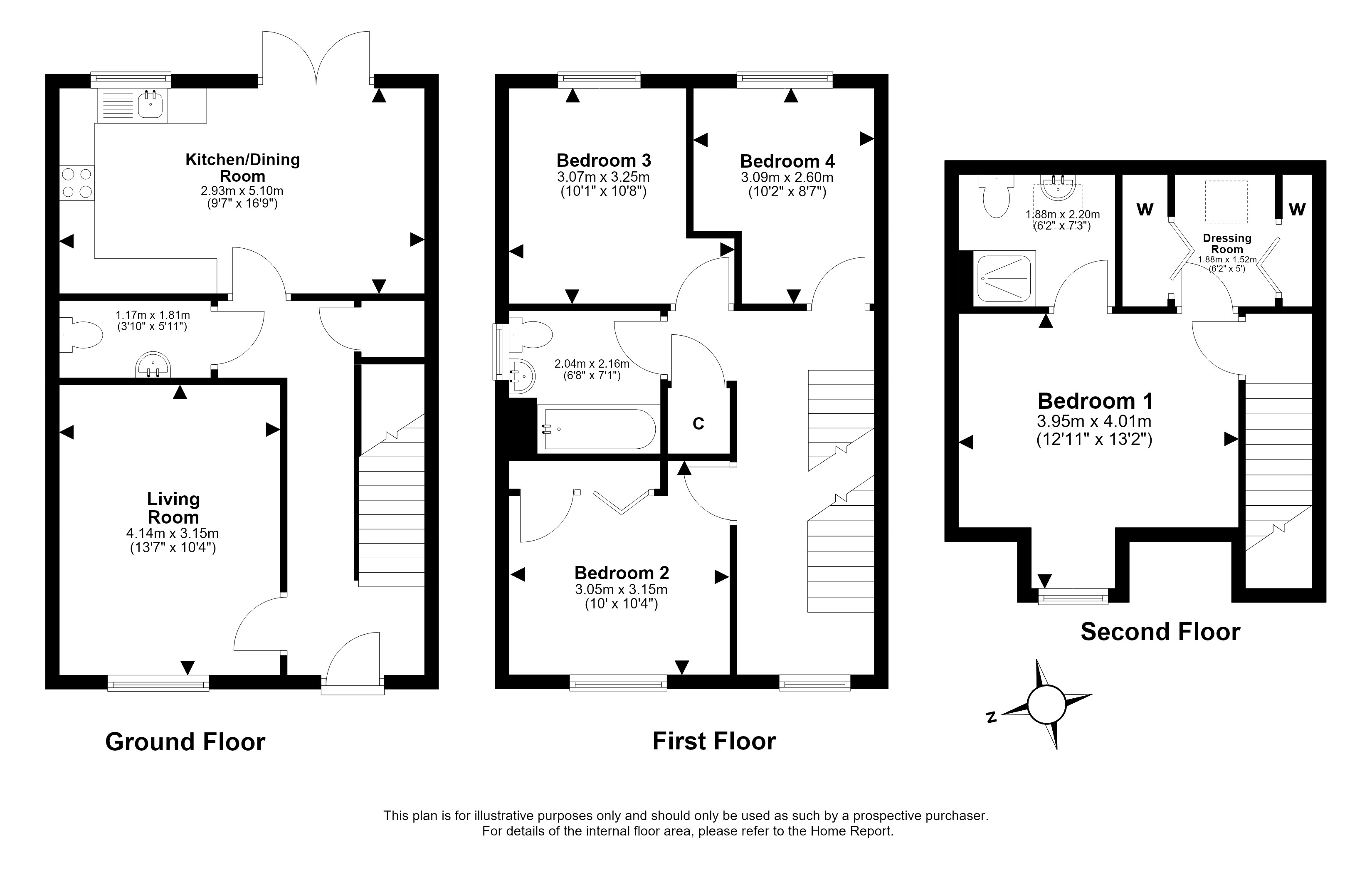 30, Reeforts Avenue, Edinburgh floorplan