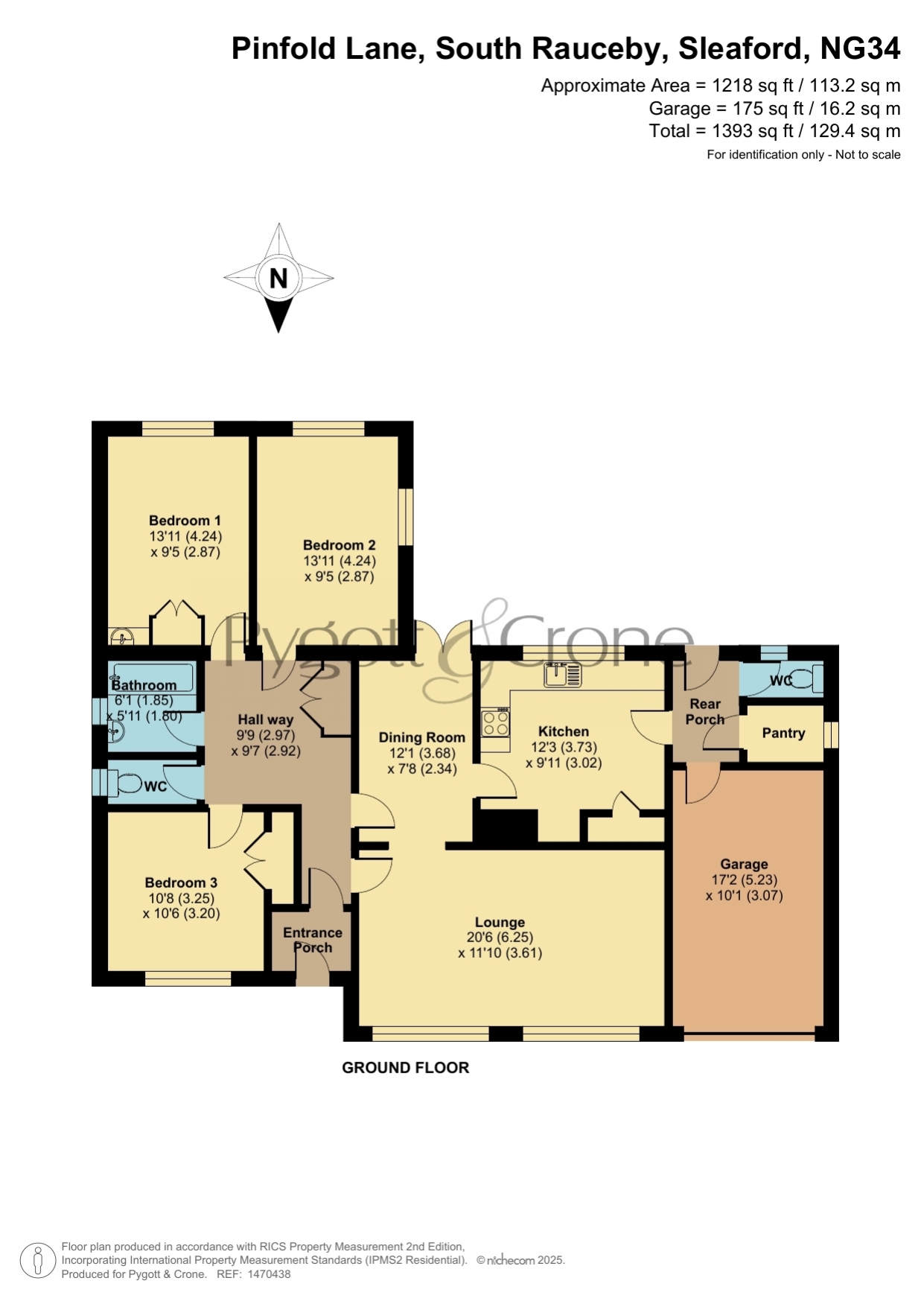 16, Pinfold Lane, Sleaford floorplan
