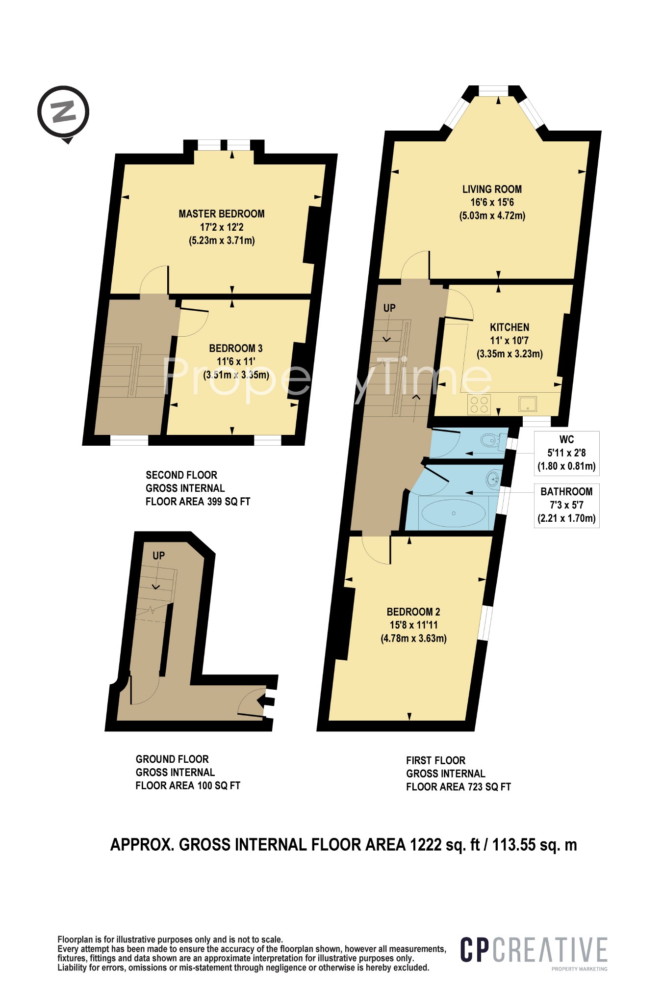 3 Bedrooms Terraced house to rent in Lordship Lane, Wood Green, London N22