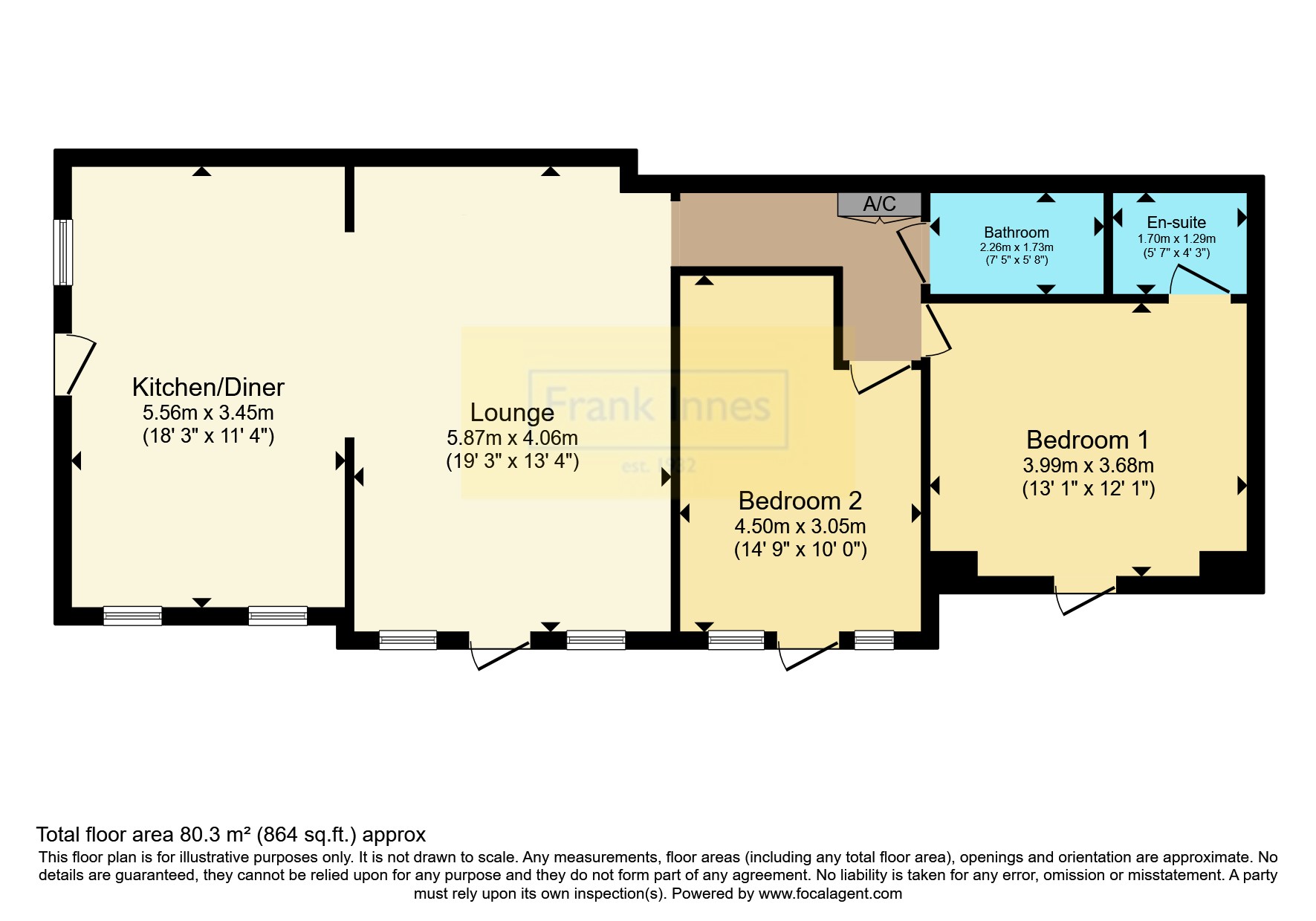 The Lodge, Middleton House, 27, St. Marys Gate, Derbyshire floorplan