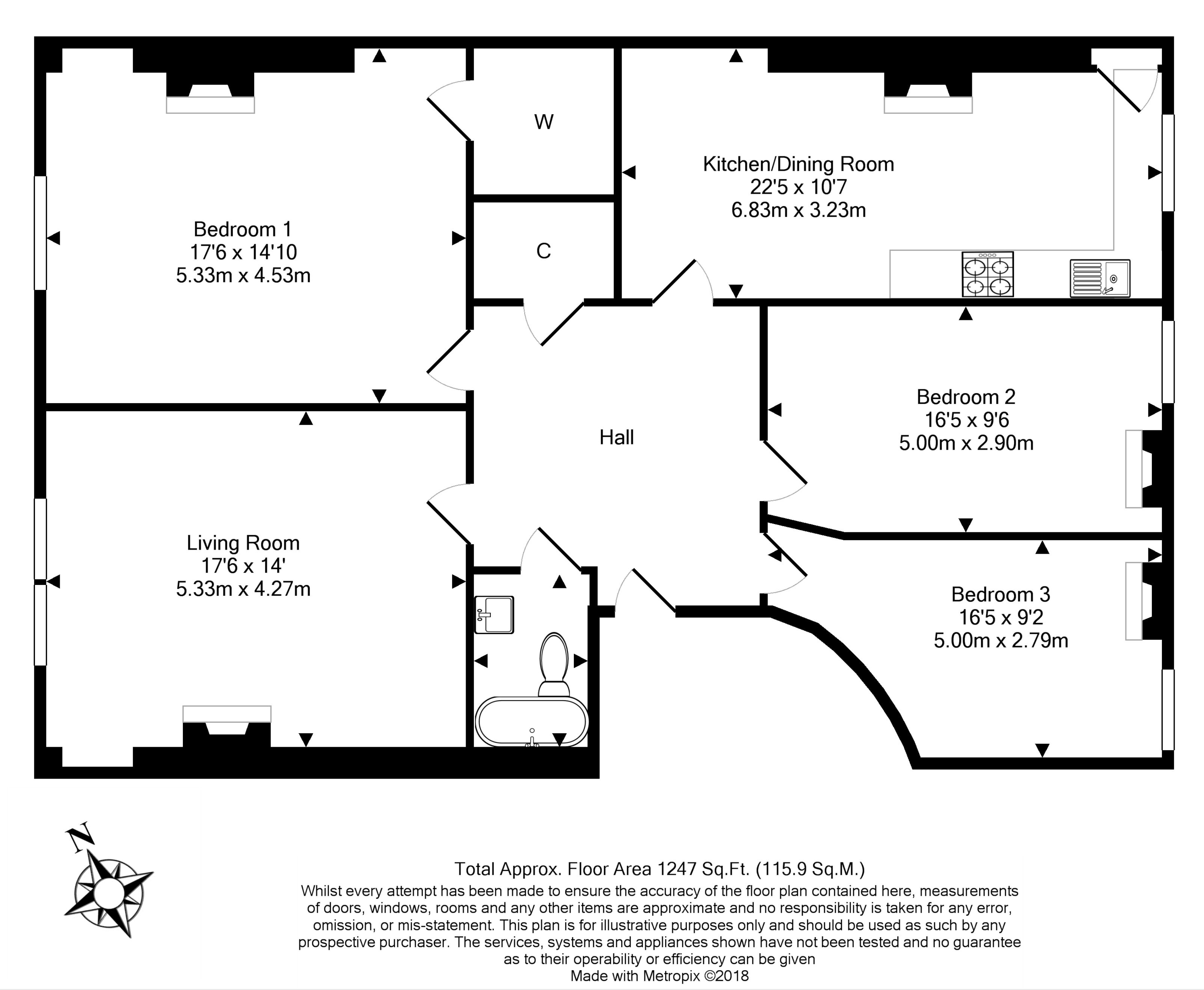 3 Bedrooms Flat for sale in 323/4 Leith Walk, Edinburgh EH6