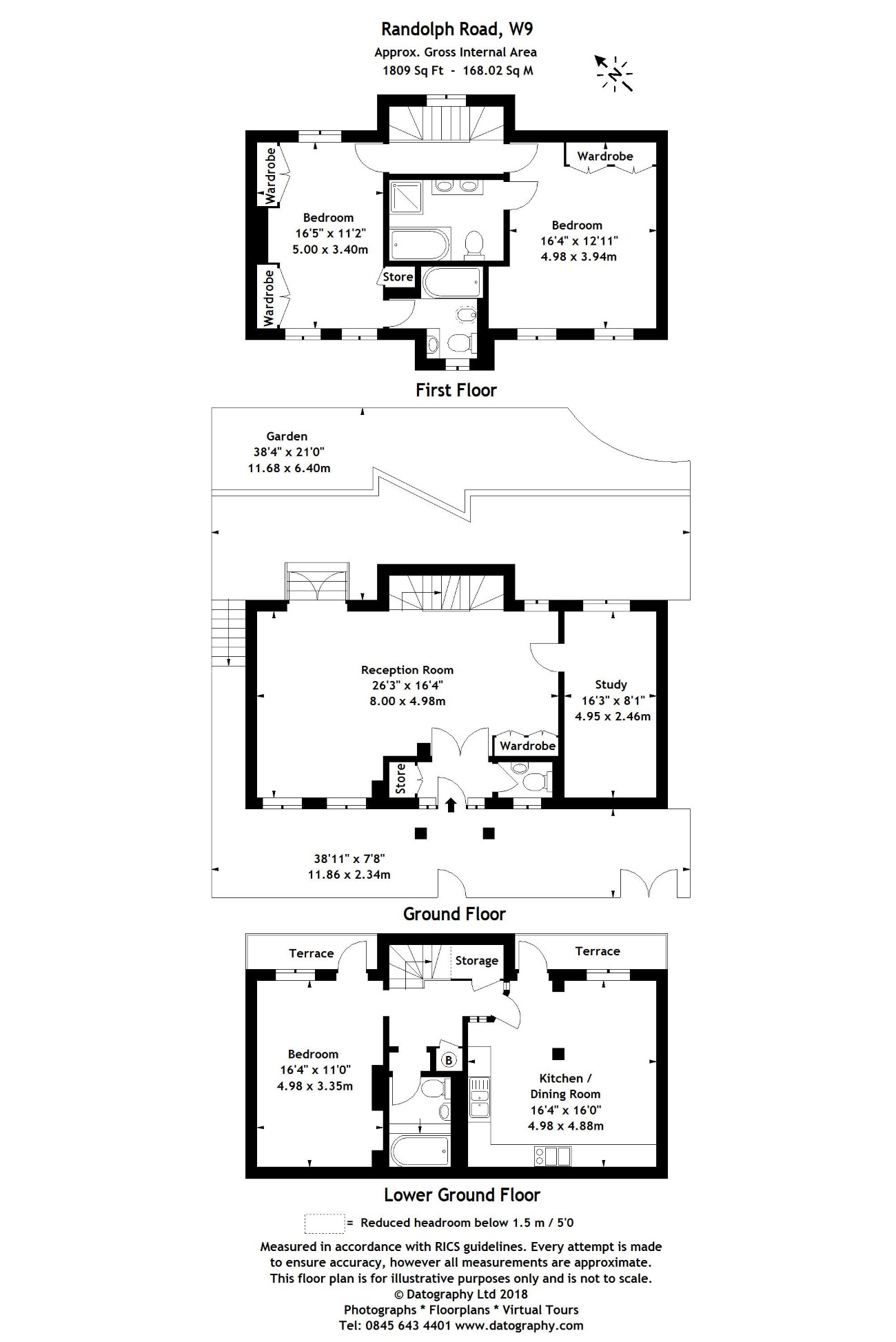 1A, Randolph Road, Little Venice floorplan