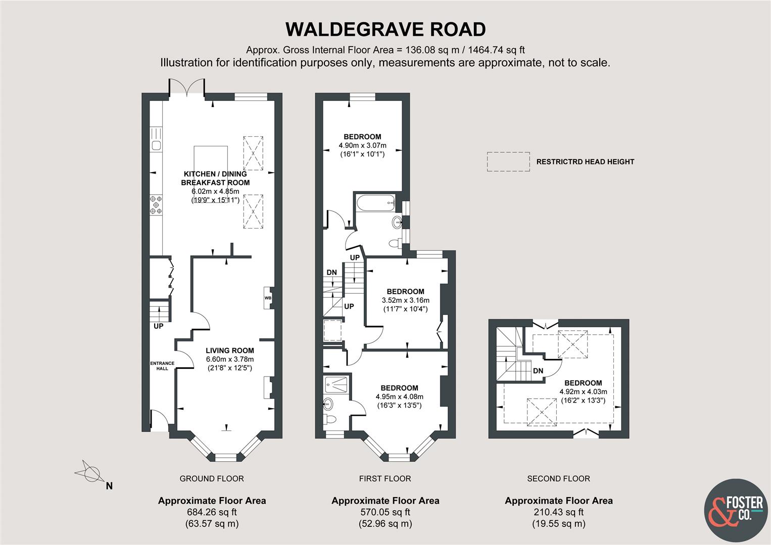 75, Waldegrave Road, Brighton floorplan