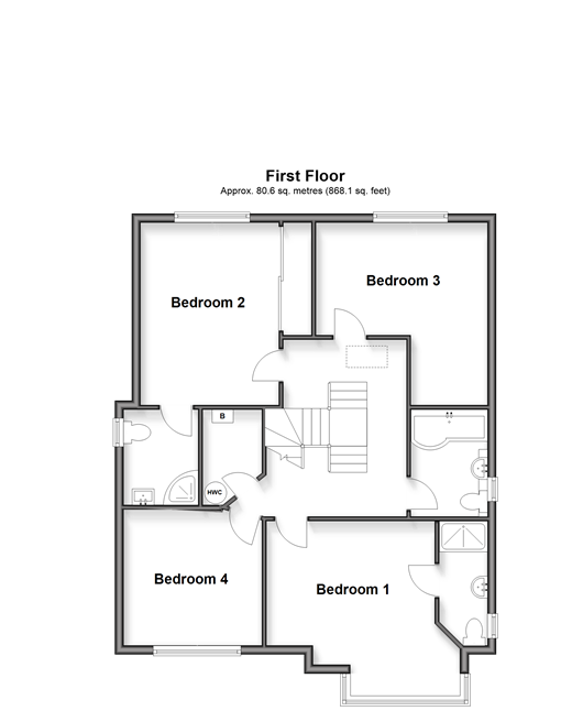 Cherry Orchard Chestfield, Whitstable floorplan
