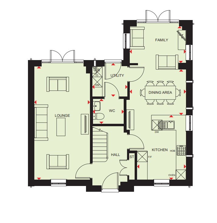 H8810121, Azalea Lane, Witham St Hughs, Lincoln floorplan