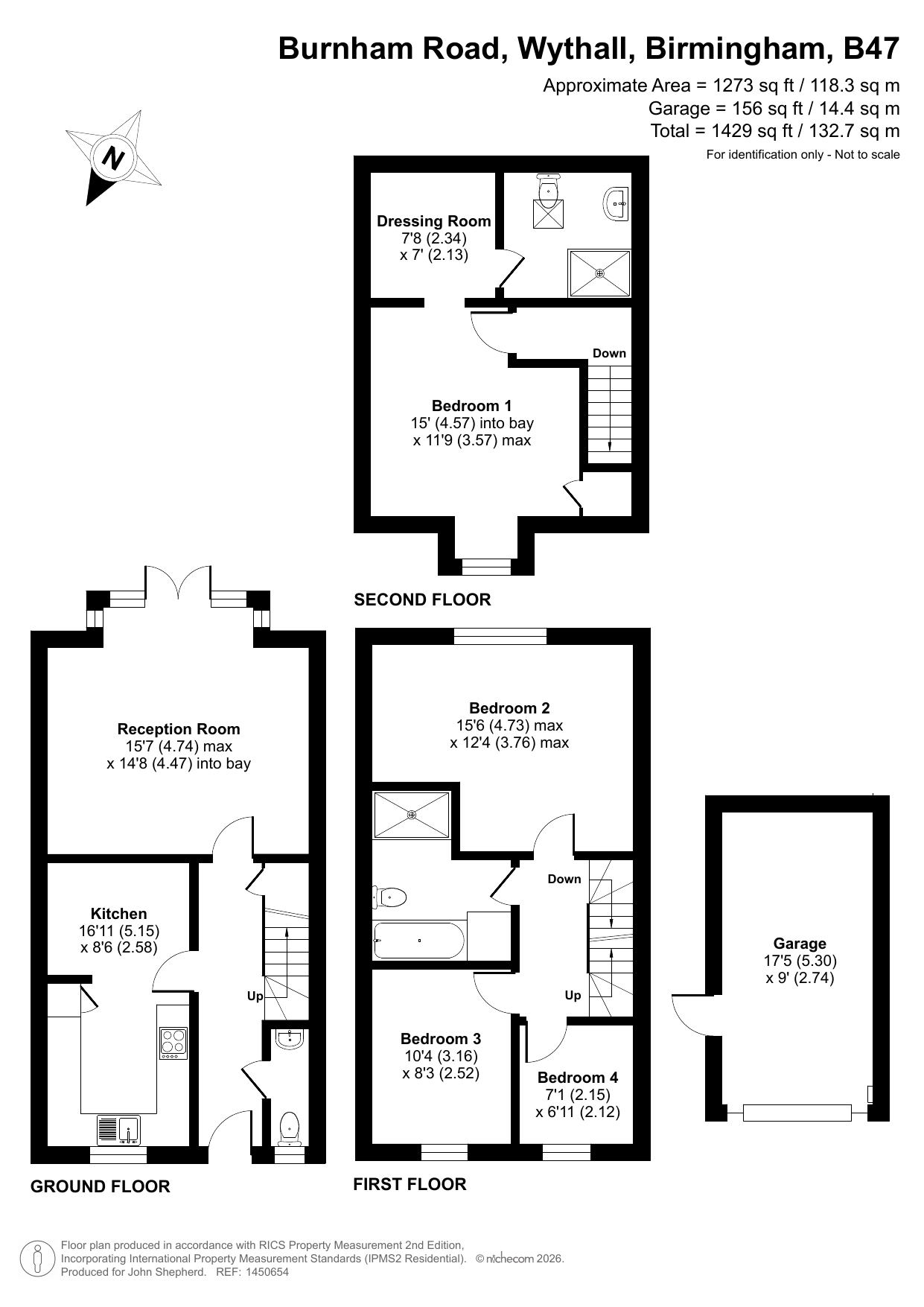 101, Burnham Road, Birmingham floorplan