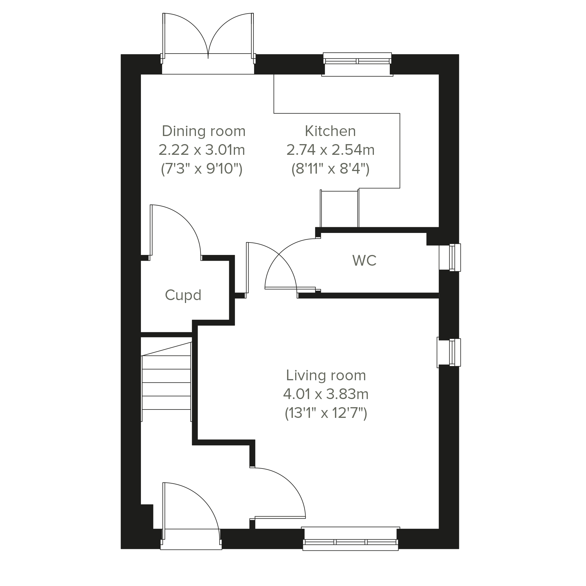 71, Partridge Road, Hadleigh floorplan