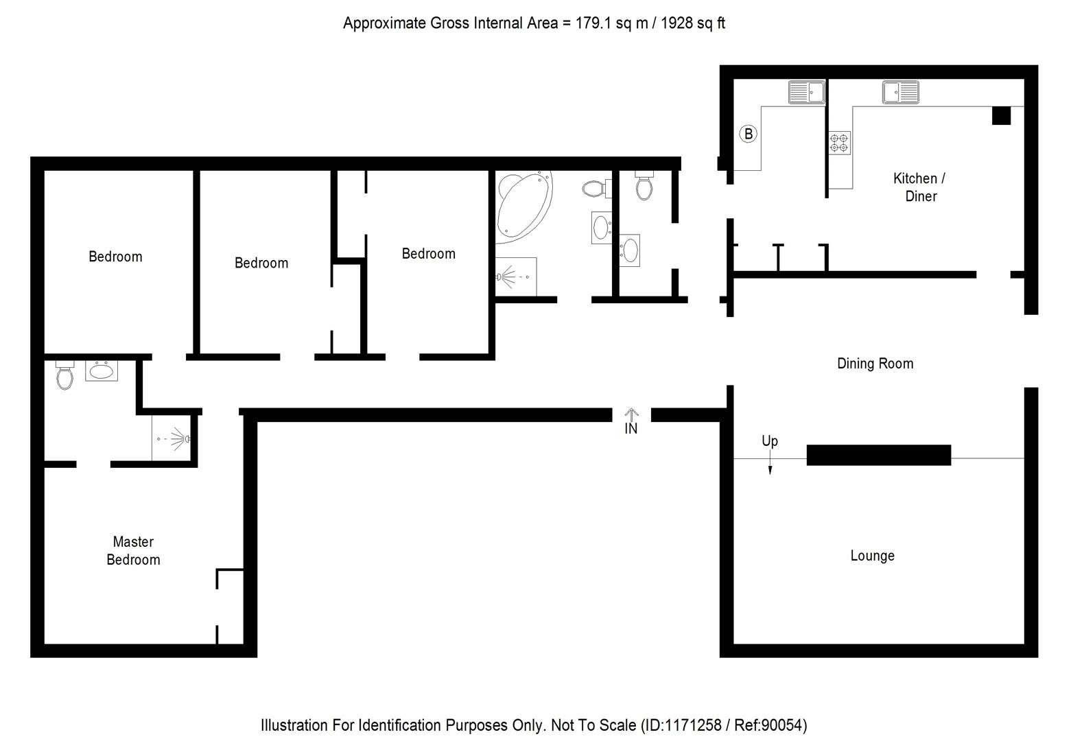 Cul-A-Mhuilinn, Drumnadrochit floorplan