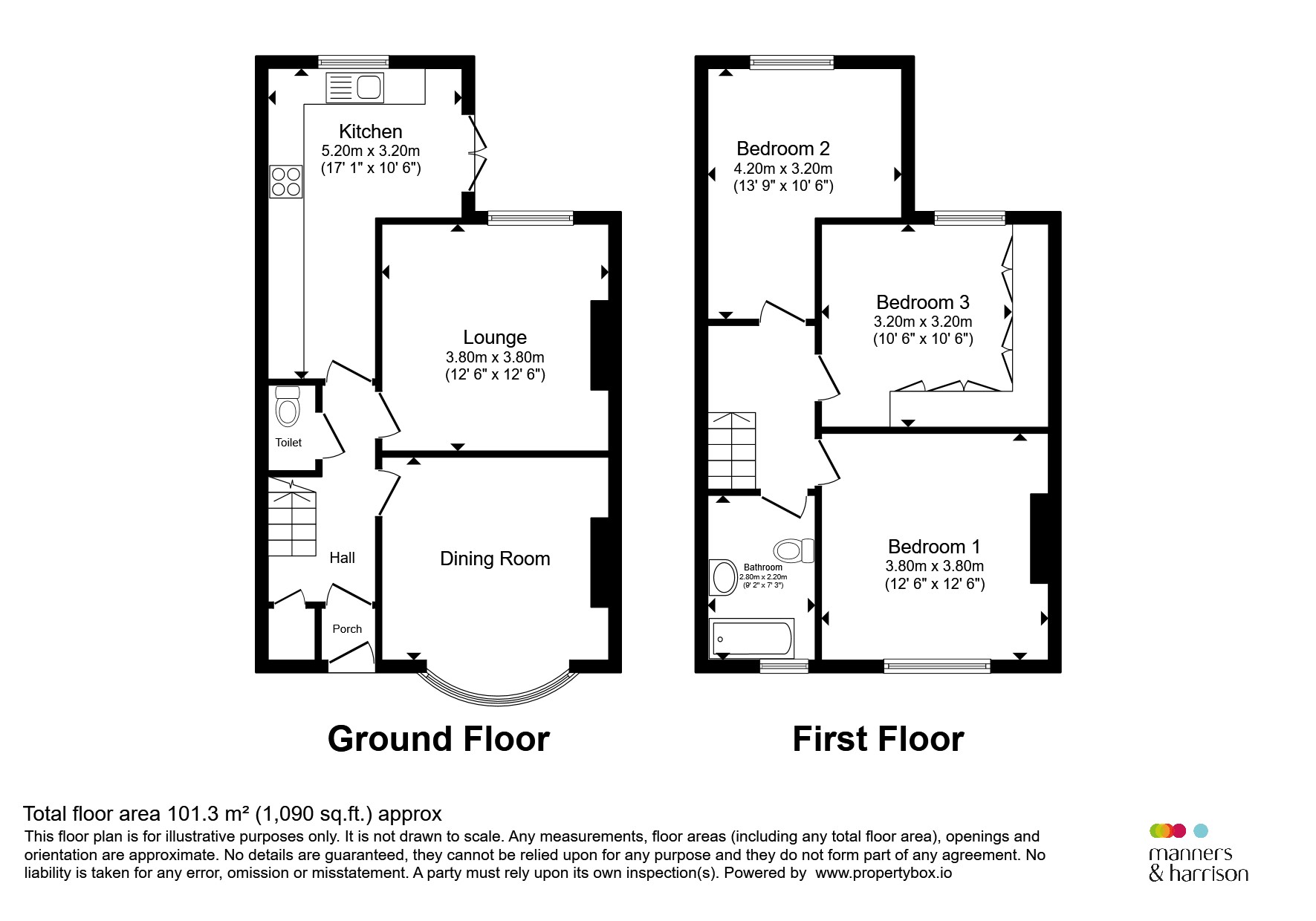 9, Marine Drive, HARTLEPOOL floorplan