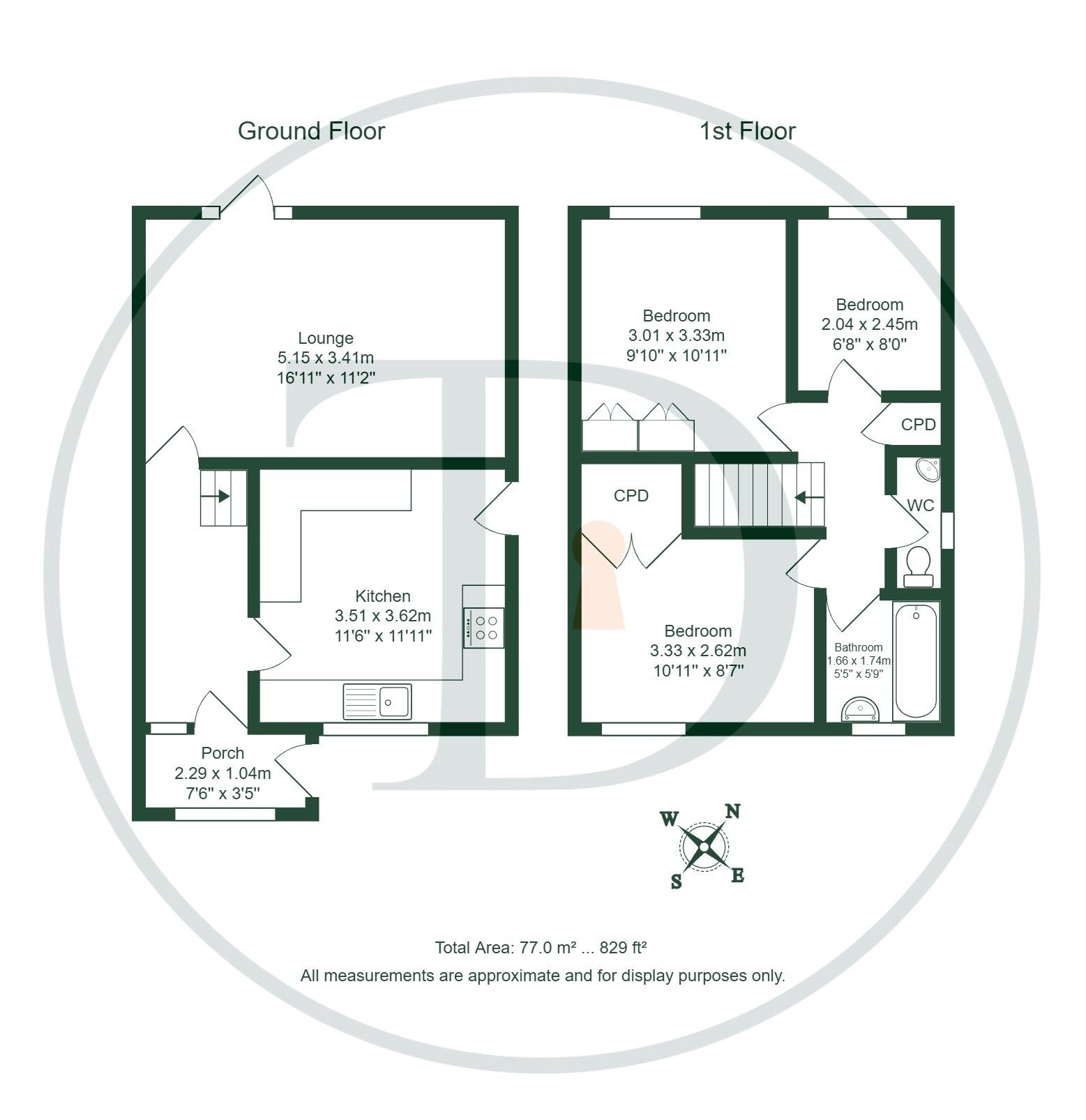 9, Ross Drive, Ellesmere Port floorplan