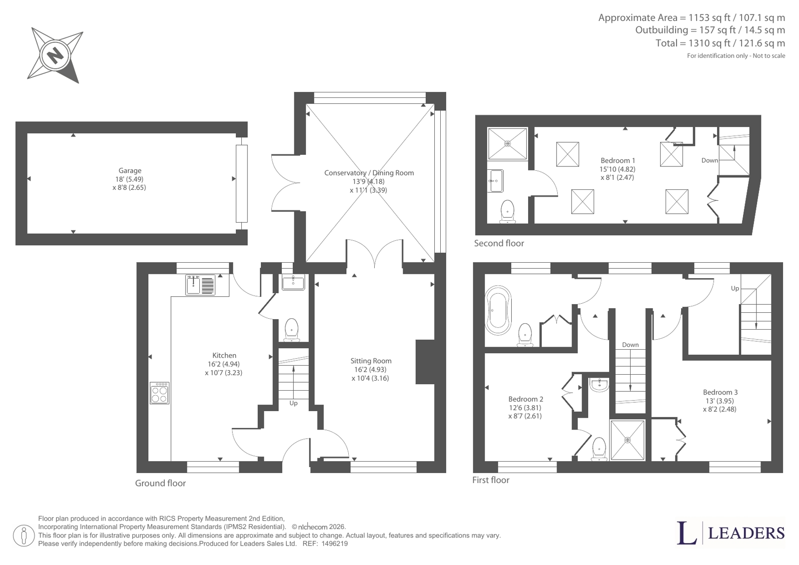53, Shepherd Drive, Essex floorplan