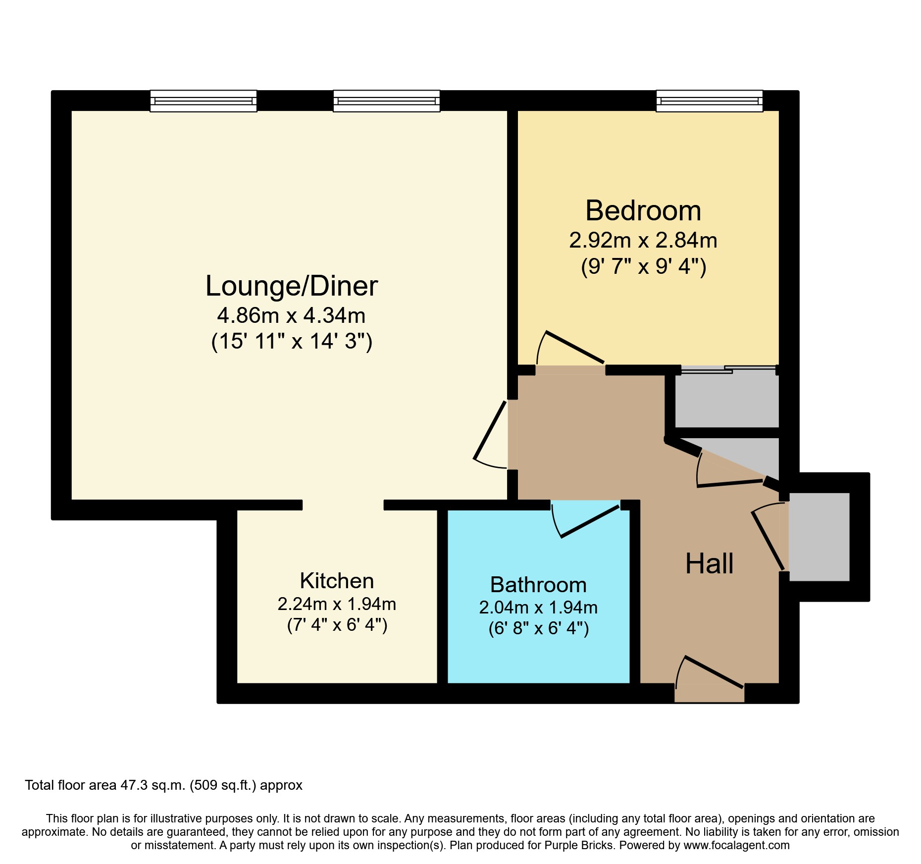 79 Glen Avenue, Port Glasgow PA14, 1 bedroom flat for sale 60604456