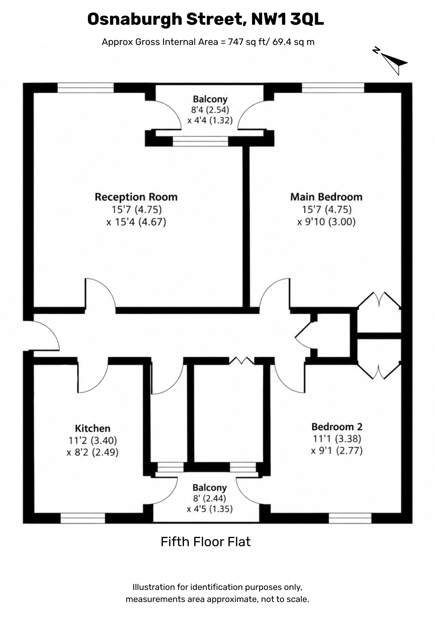 Grasmere, London floorplan